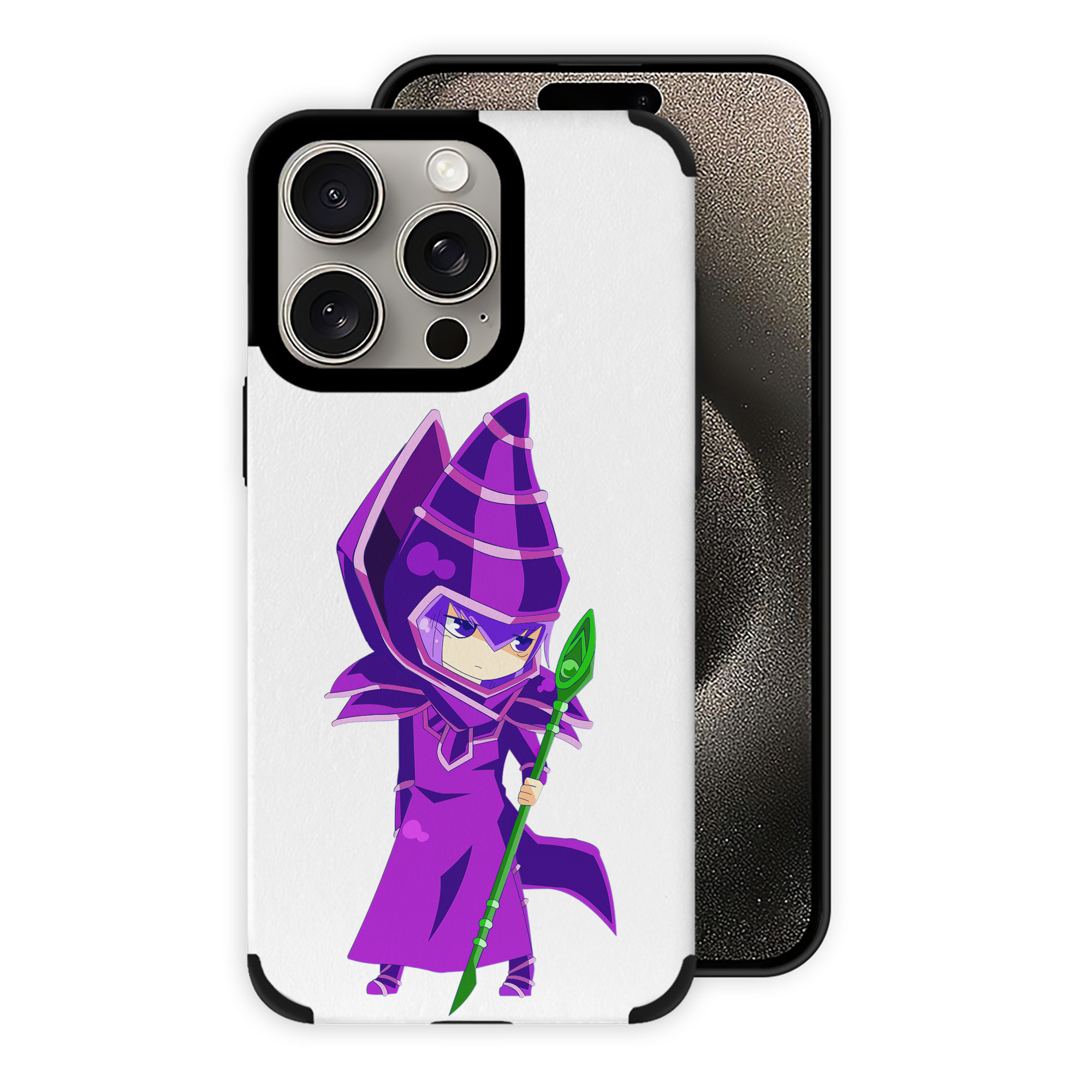 遊☆戯☆王 Yu-Gi-Oh! 【iPhone15ProMax対応】 PUレザー スマホケース 耐衝撃＆黄変防止