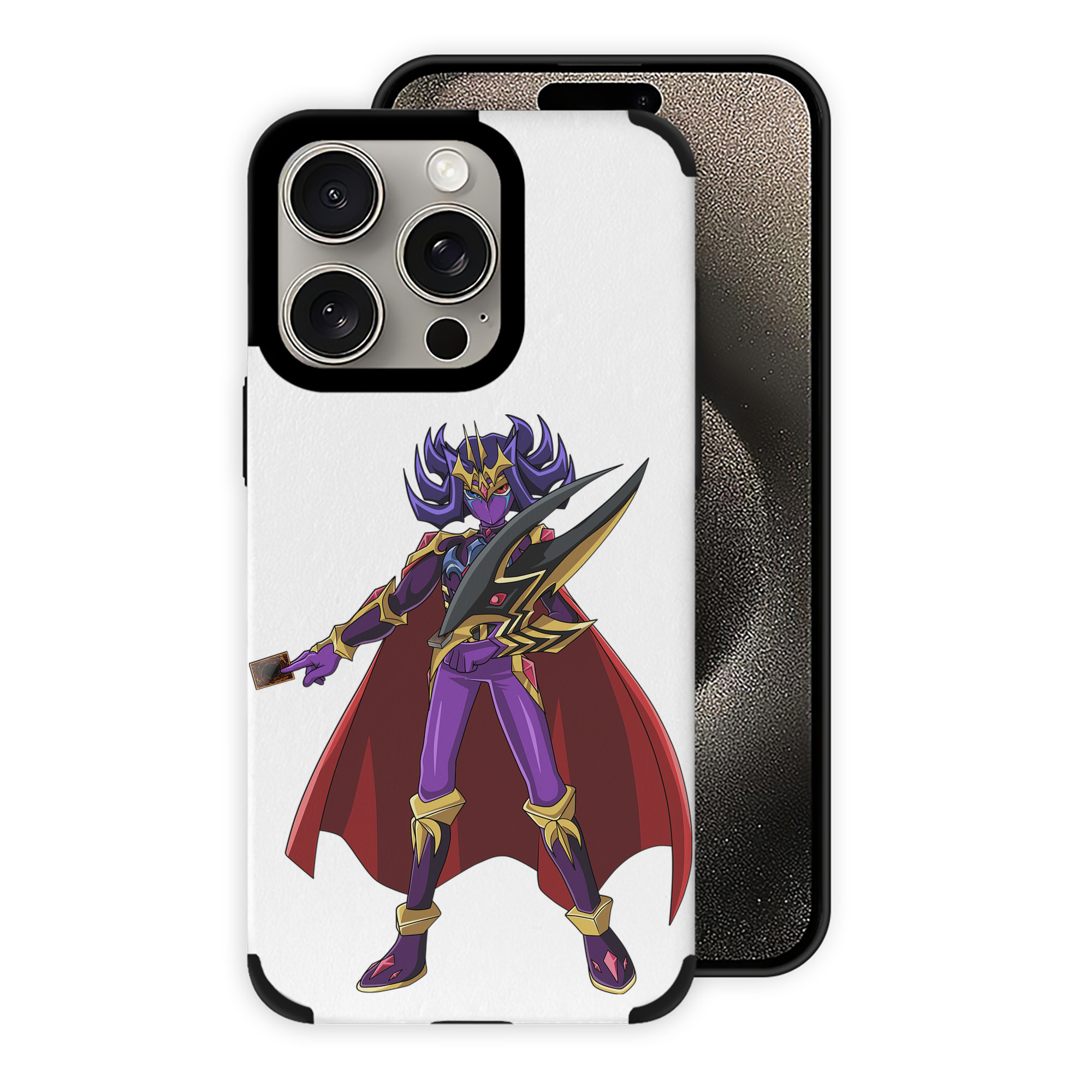 （画像用） 遊☆戯☆王 Yu-Gi-Oh! 【iPhone15ProMax対応】 PUレザー スマホケース 耐衝撃＆黄変防止