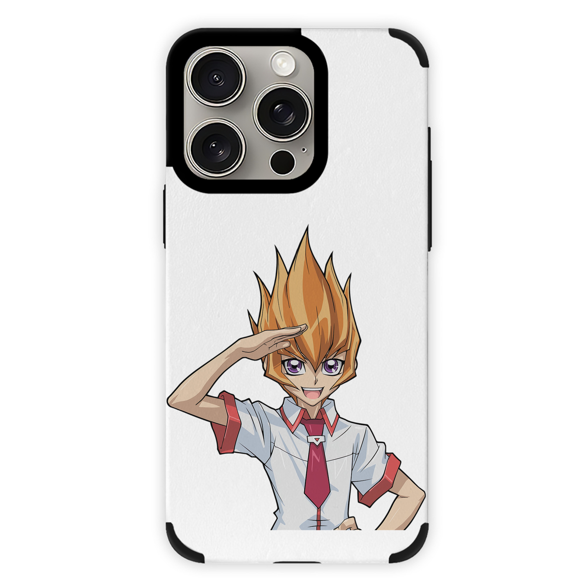 遊☆戯☆王 Yu-Gi-Oh! 【iPhone15ProMax対応】 PUレザー スマホケース 耐衝撃＆黄変防止