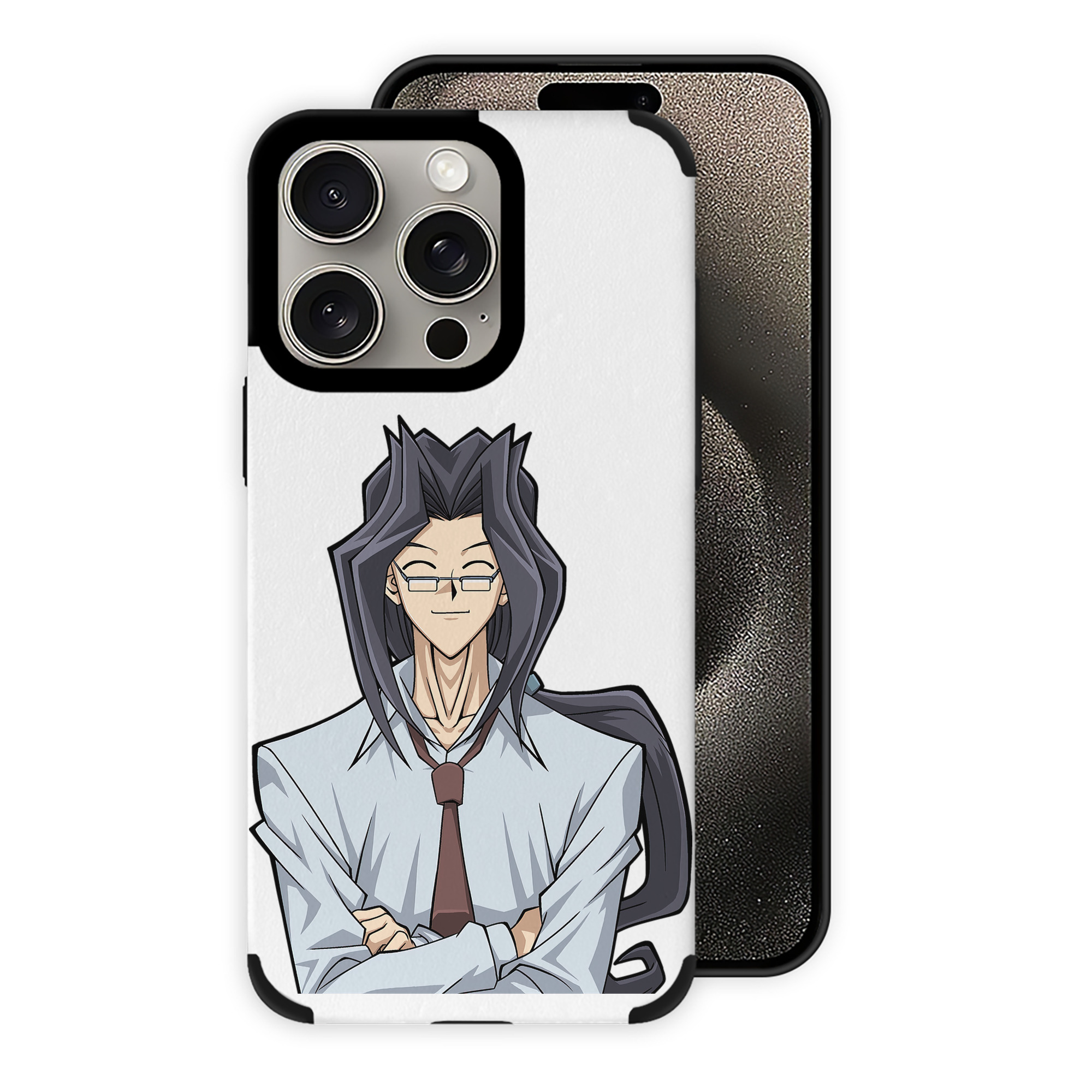 遊☆戯☆王 Yu-Gi-Oh! 【iPhone15ProMax対応】 PUレザー スマホケース 耐衝撃＆黄変防止