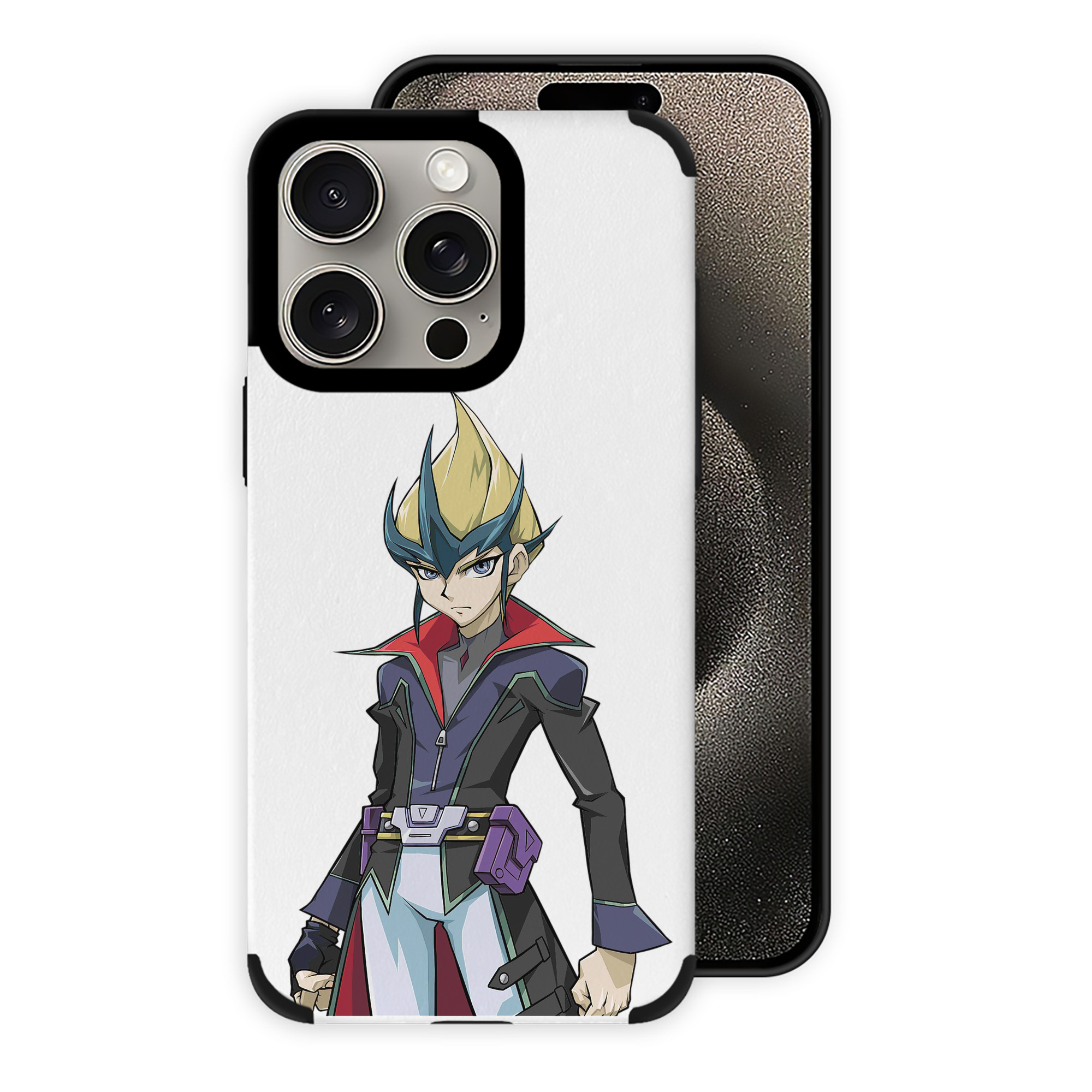 遊☆戯☆王 Yu-Gi-Oh! 【iPhone15ProMax対応】 PUレザー スマホケース 耐衝撃＆黄変防止