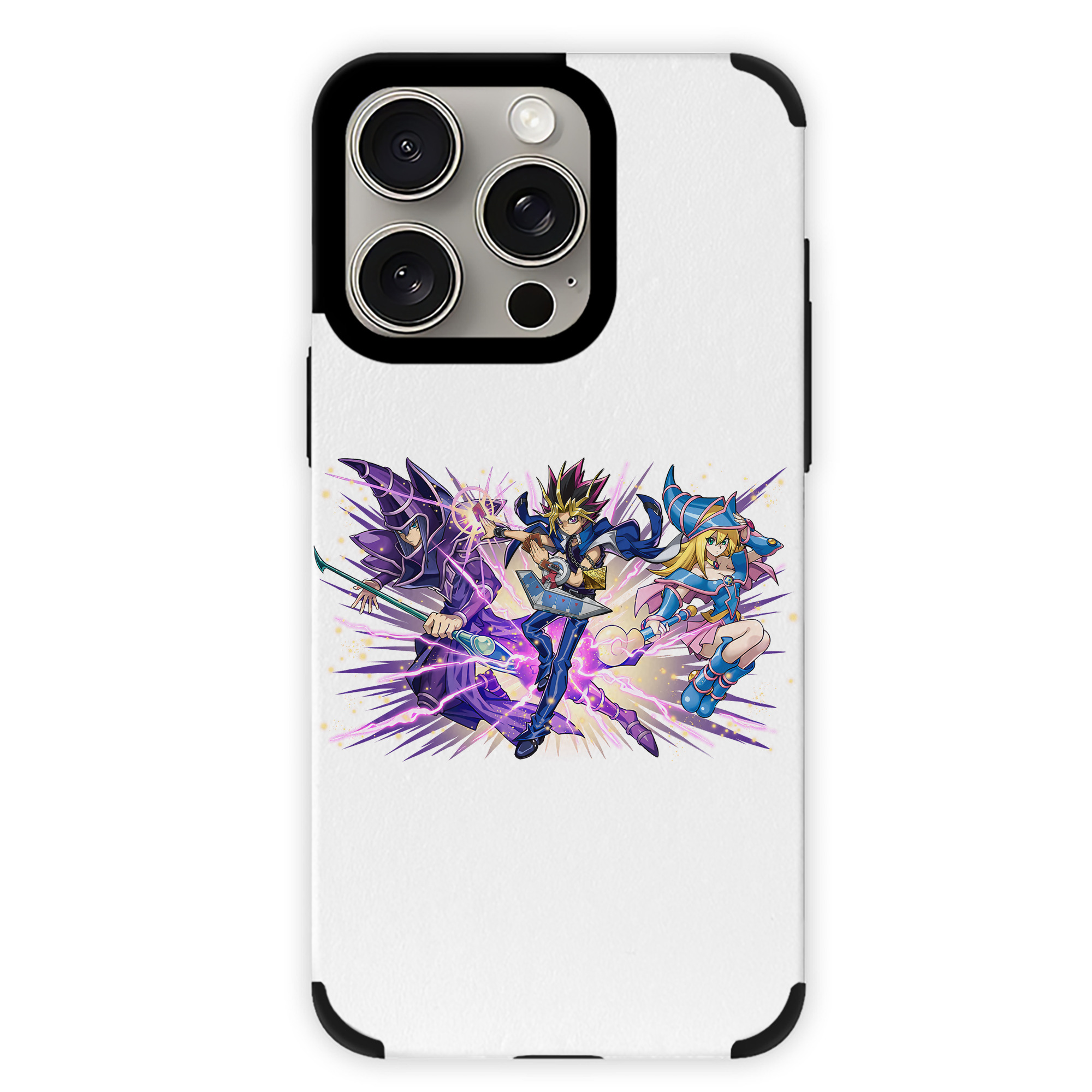 （画像用） 遊☆戯☆王 Yu-Gi-Oh! 【iPhone15ProMax対応】 PUレザー スマホケース 耐衝撃＆黄変防止