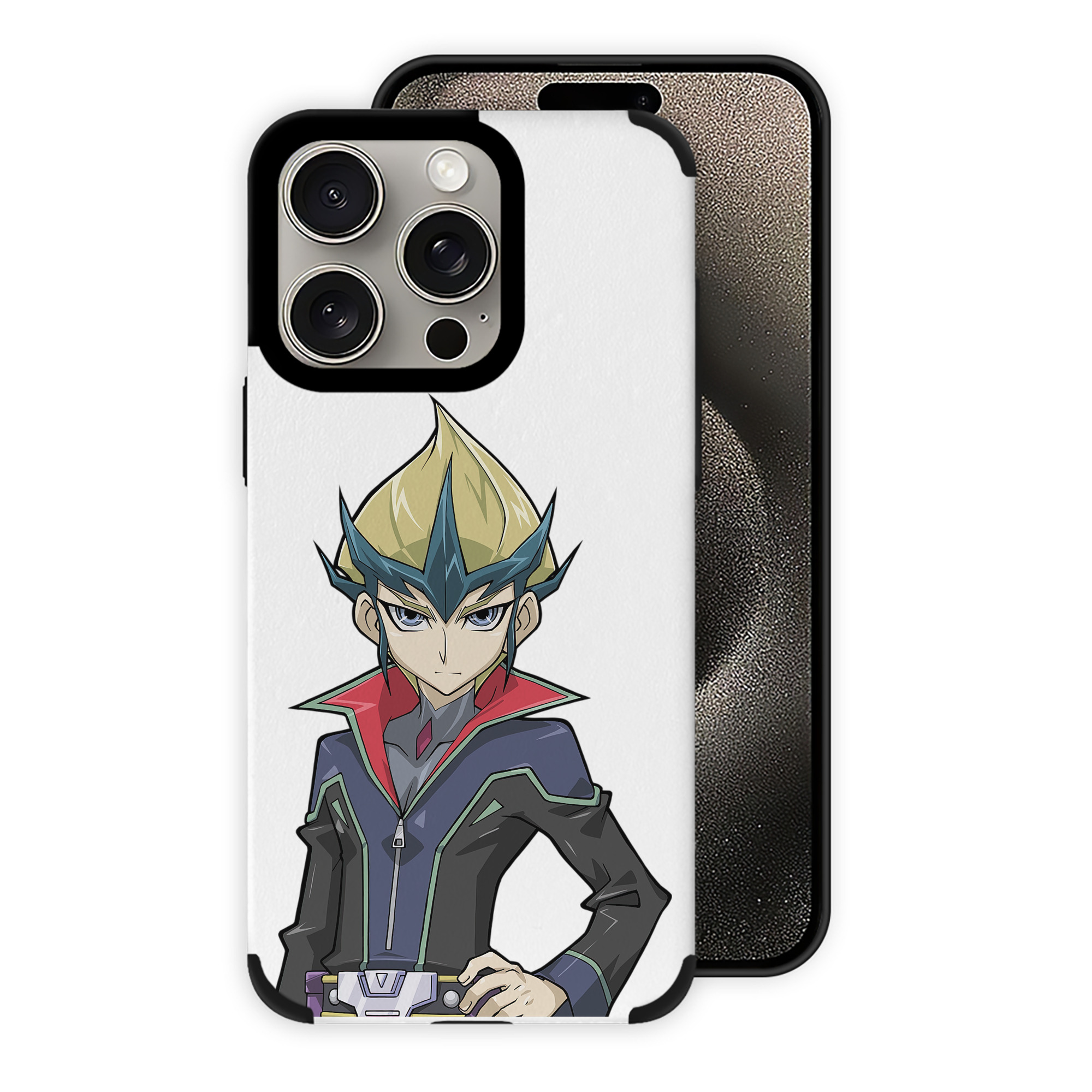 遊☆戯☆王 Yu-Gi-Oh! 【iPhone15ProMax対応】 PUレザー スマホケース 耐衝撃＆黄変防止