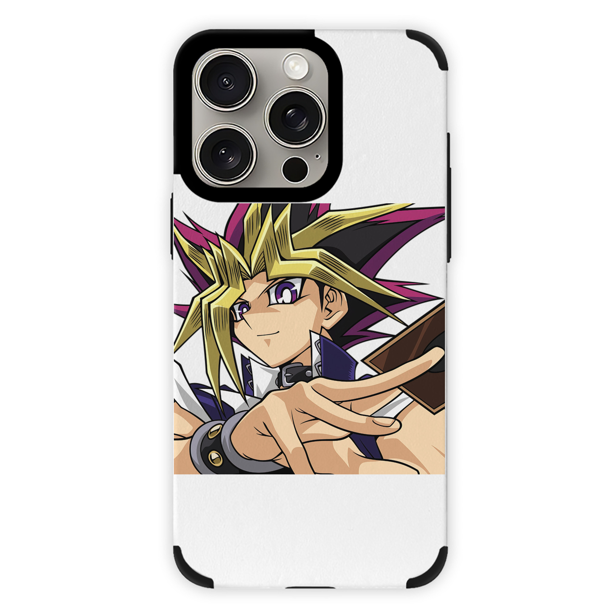 遊☆戯☆王 Yu-Gi-Oh! 【iPhone15ProMax対応】 PUレザー スマホケース 耐衝撃＆黄変防止