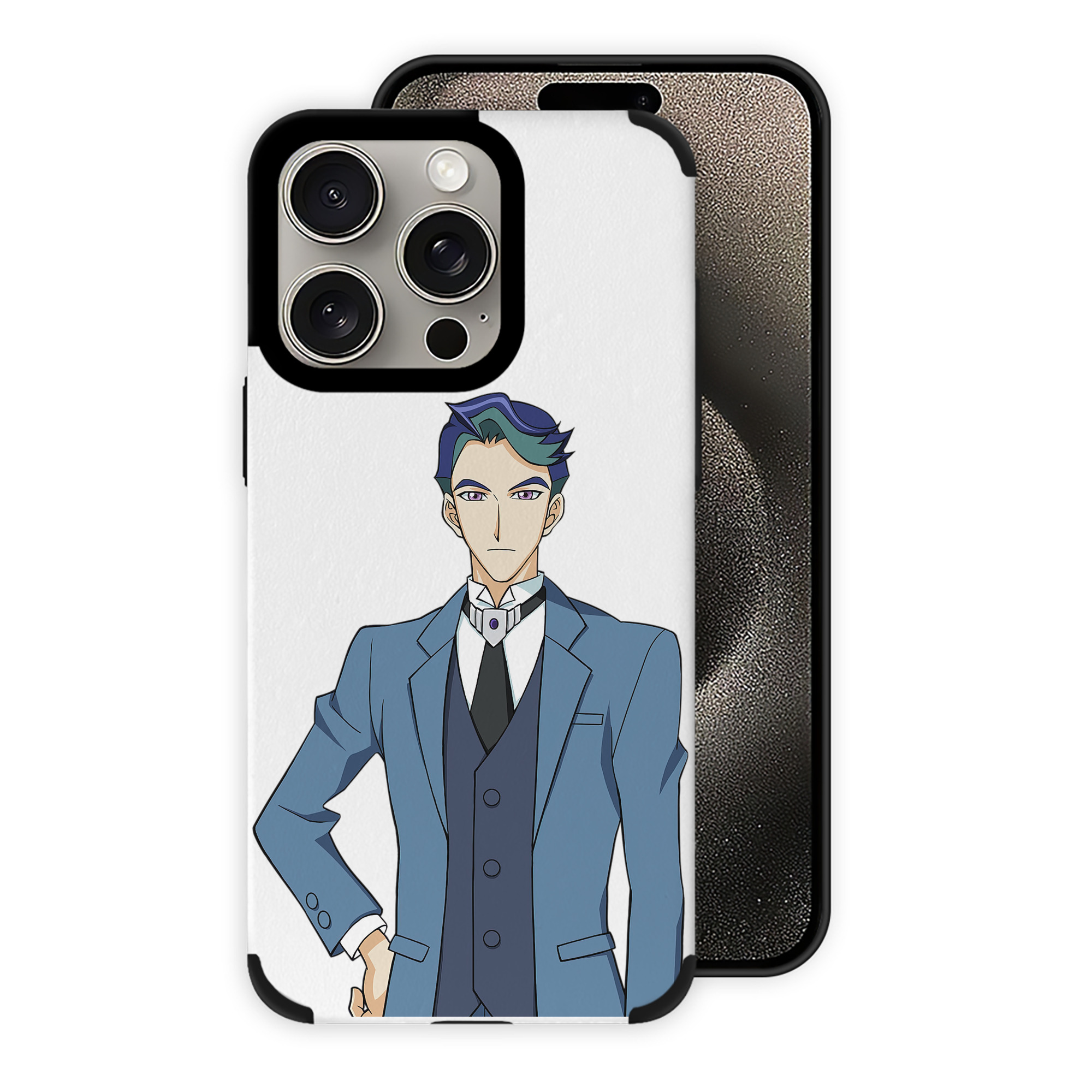 遊☆戯☆王 Yu-Gi-Oh! 【iPhone15ProMax対応】 PUレザー スマホケース 耐衝撃＆黄変防止