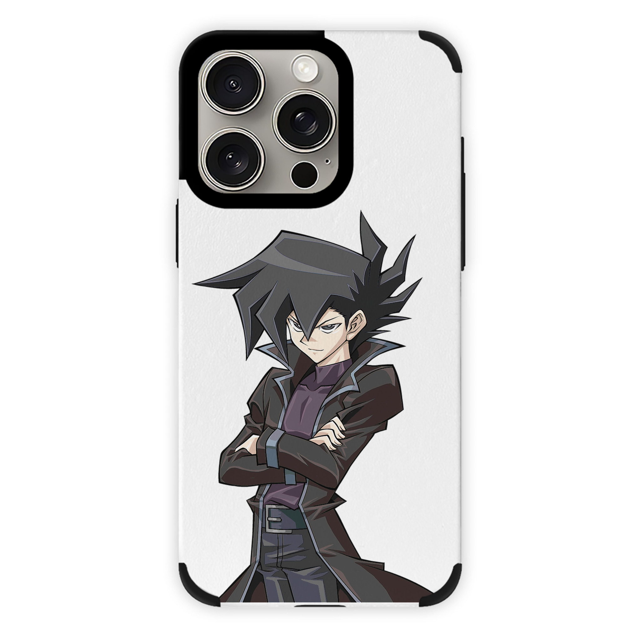 遊☆戯☆王 Yu-Gi-Oh! 【iPhone15ProMax対応】 PUレザー スマホケース 耐衝撃＆黄変防止