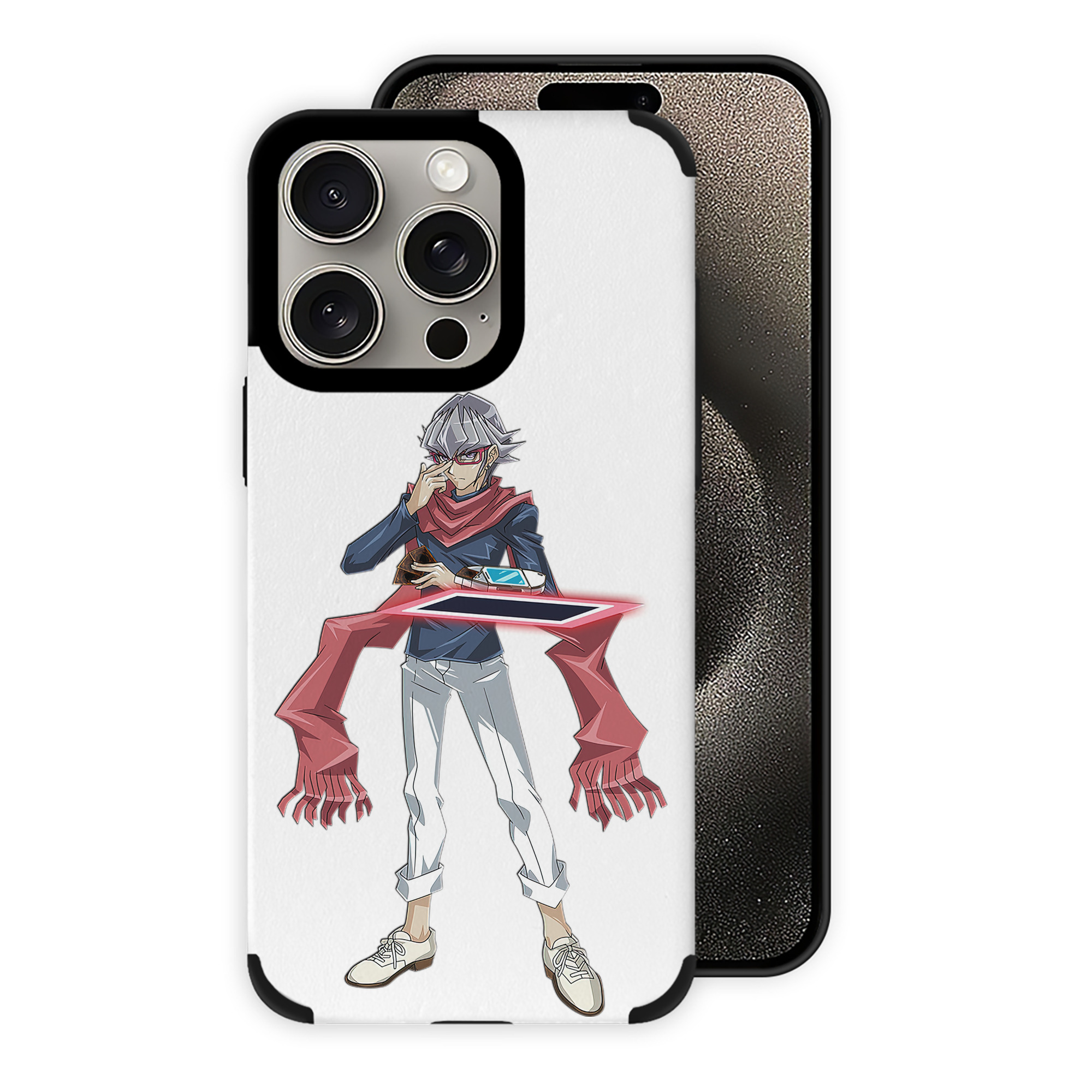 遊☆戯☆王 Yu-Gi-Oh! 【iPhone15ProMax対応】 PUレザー スマホケース 耐衝撃＆黄変防止