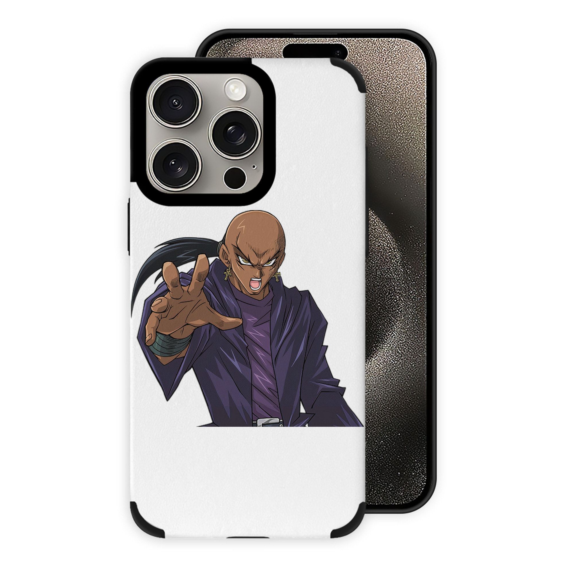 遊☆戯☆王 Yu-Gi-Oh! 【iPhone15ProMax対応】 PUレザー スマホケース 耐衝撃＆黄変防止