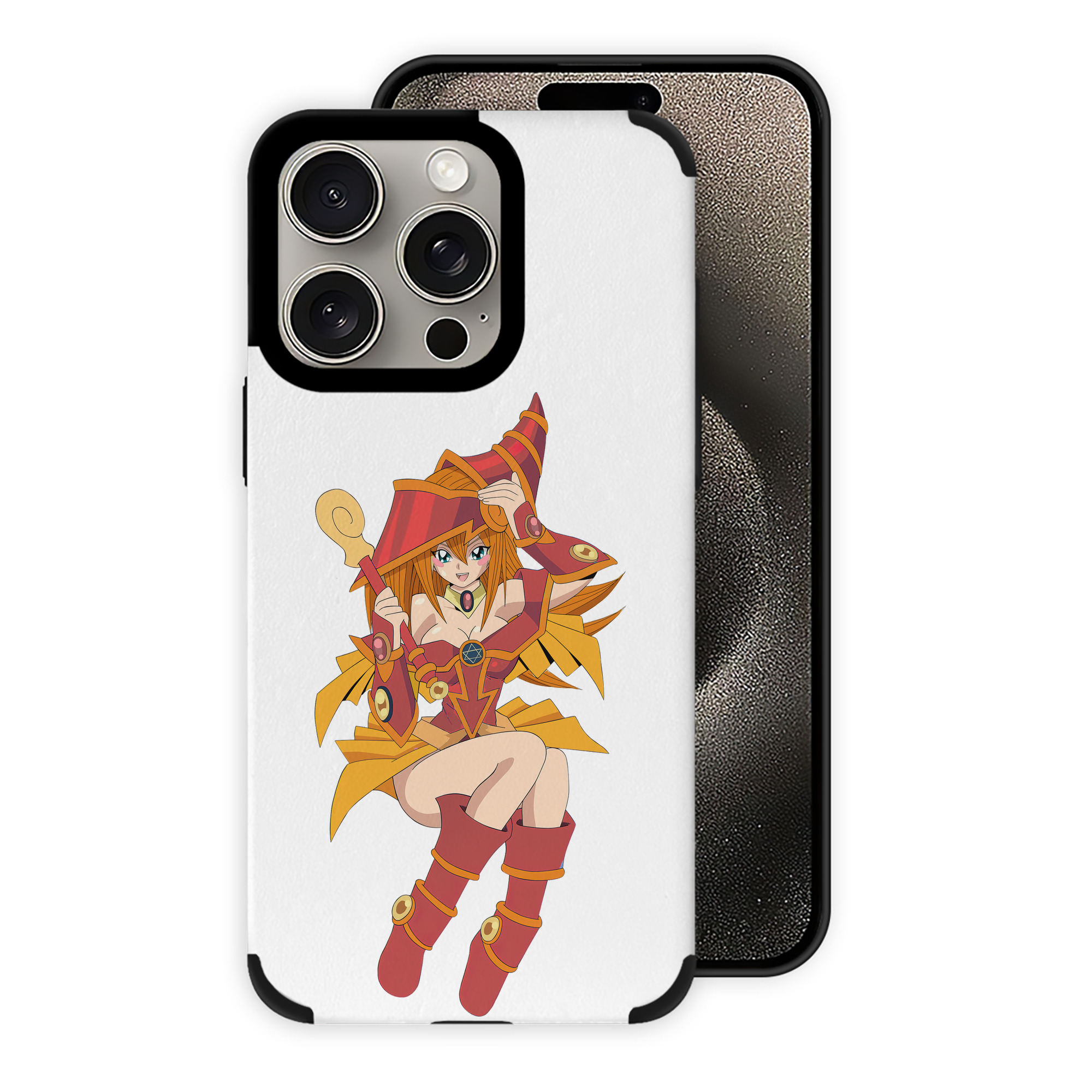 遊☆戯☆王 Yu-Gi-Oh! 【iPhone15ProMax対応】 PUレザー スマホケース 耐衝撃＆黄変防止