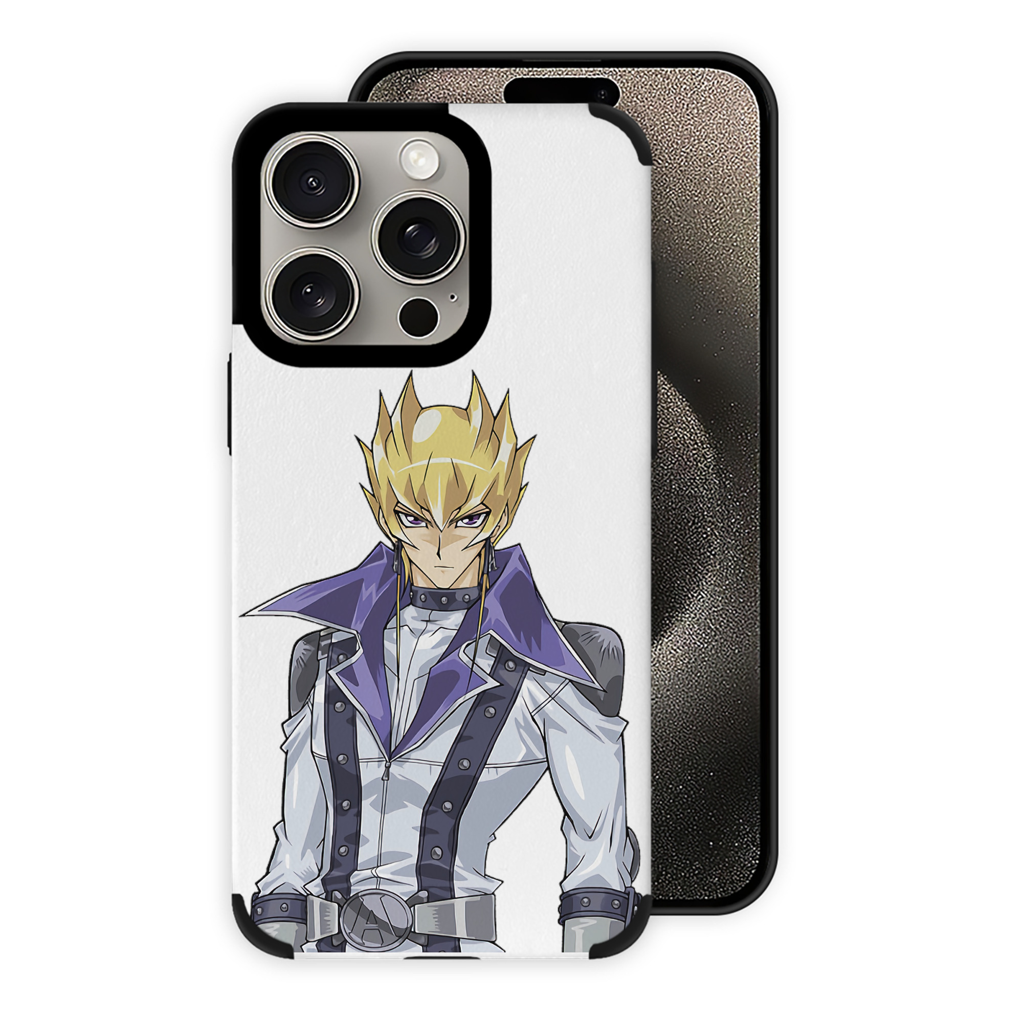 （画像用） 遊☆戯☆王 Yu-Gi-Oh! 【iPhone15ProMax対応】 PUレザー スマホケース 耐衝撃＆黄変防止