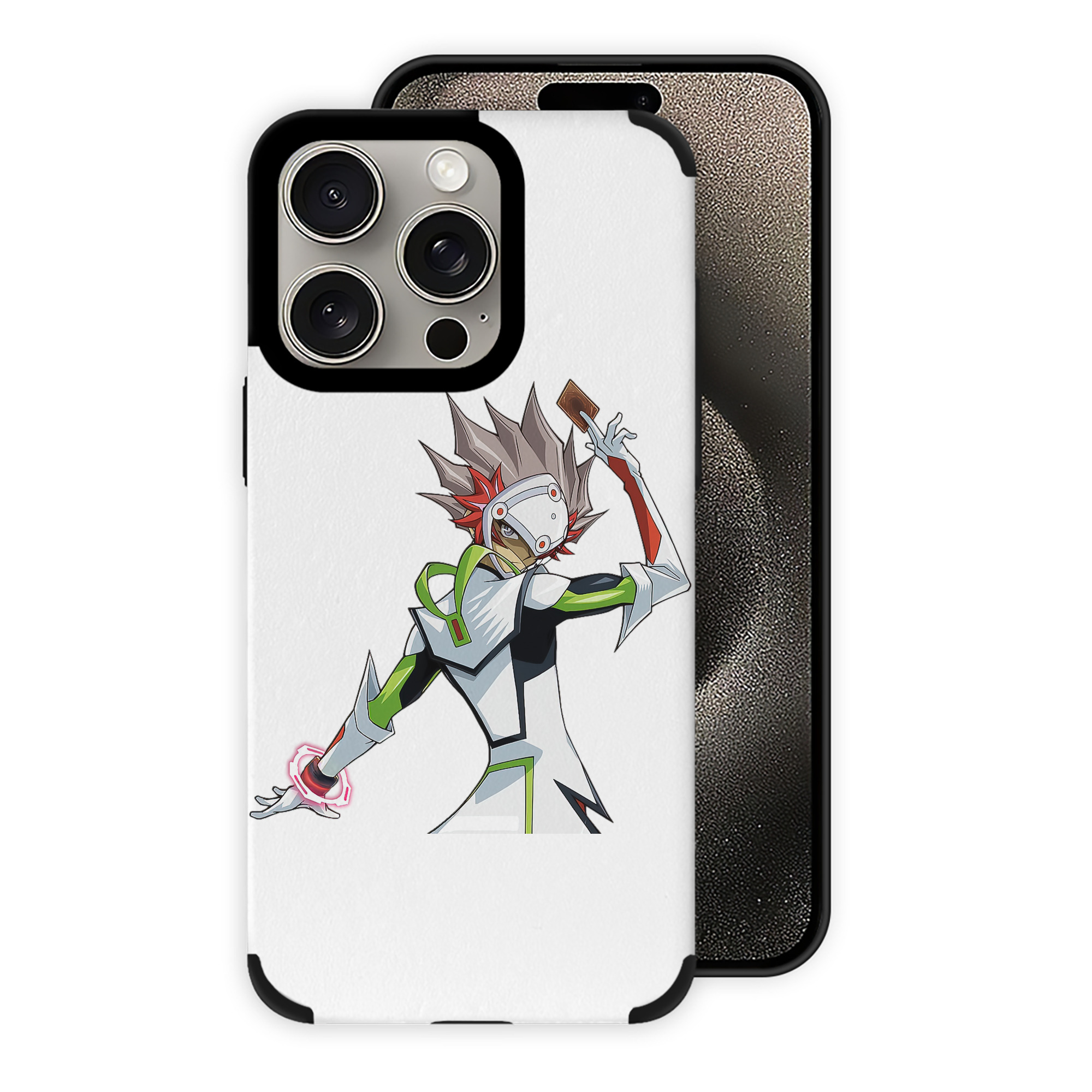 遊☆戯☆王 Yu-Gi-Oh! 【iPhone15ProMax対応】 PUレザー スマホケース 耐衝撃＆黄変防止