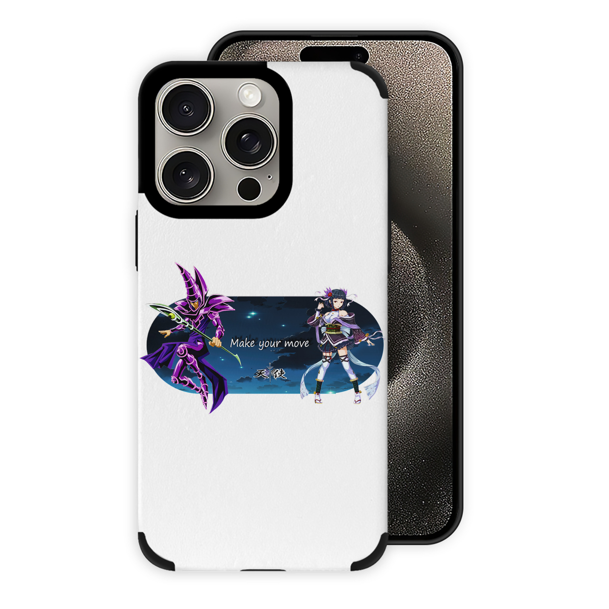 遊☆戯☆王 Yu-Gi-Oh! 【iPhone15ProMax対応】 PUレザー スマホケース 耐衝撃＆黄変防止