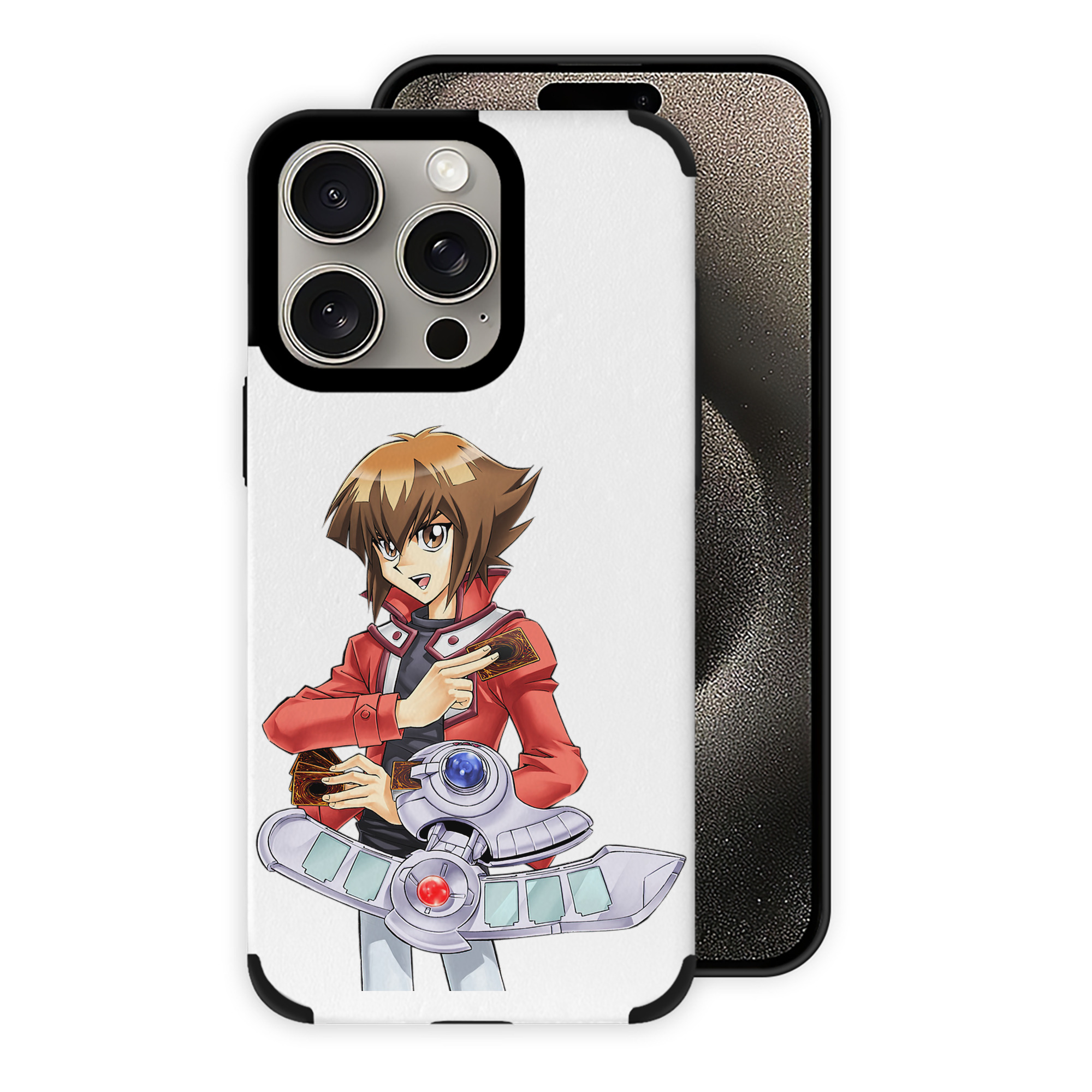 遊☆戯☆王 Yu-Gi-Oh! 【iPhone15ProMax対応】 PUレザー スマホケース 耐衝撃＆黄変防止