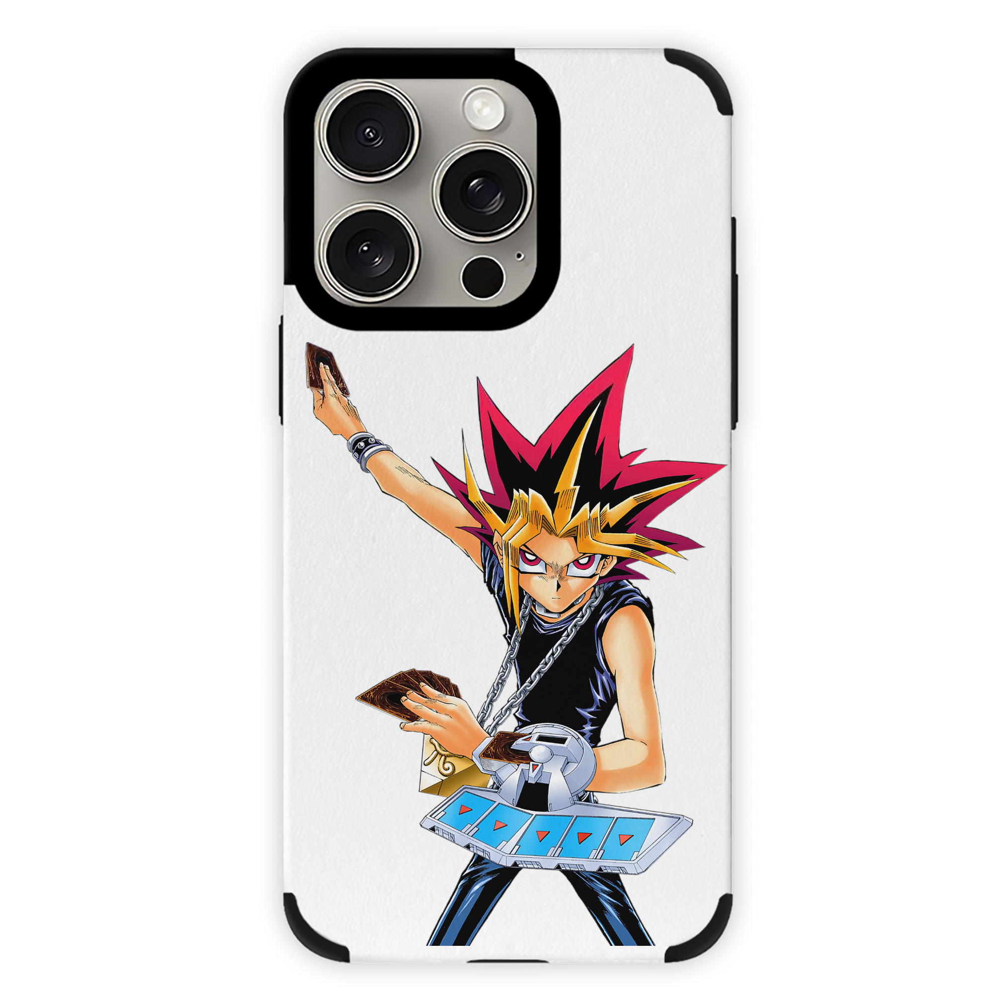 遊☆戯☆王 Yu-Gi-Oh! 【iPhone15ProMax対応】 PUレザー スマホケース 耐衝撃＆黄変防止