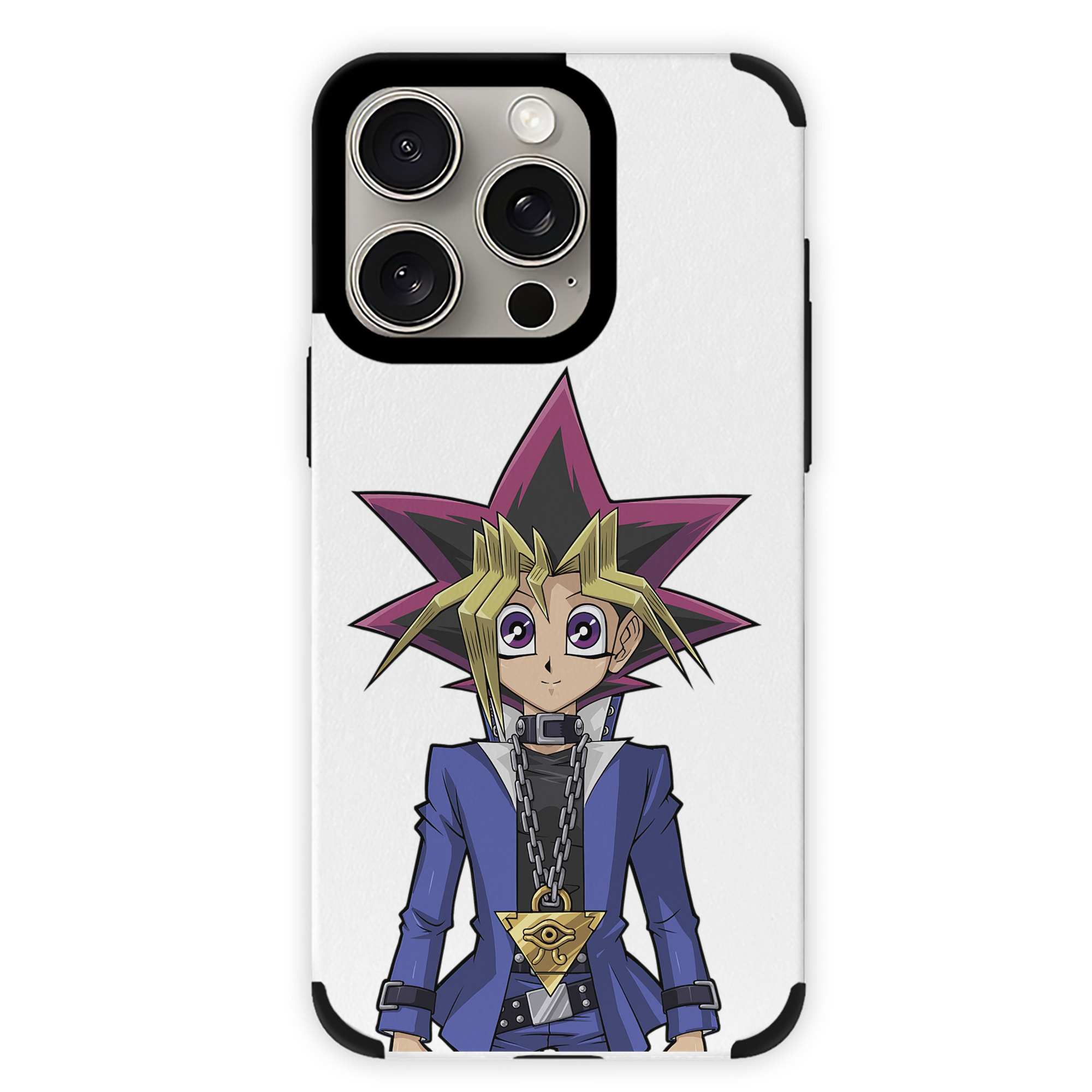 遊☆戯☆王 Yu-Gi-Oh! 【iPhone15ProMax対応】 PUレザー スマホケース 耐衝撃＆黄変防止