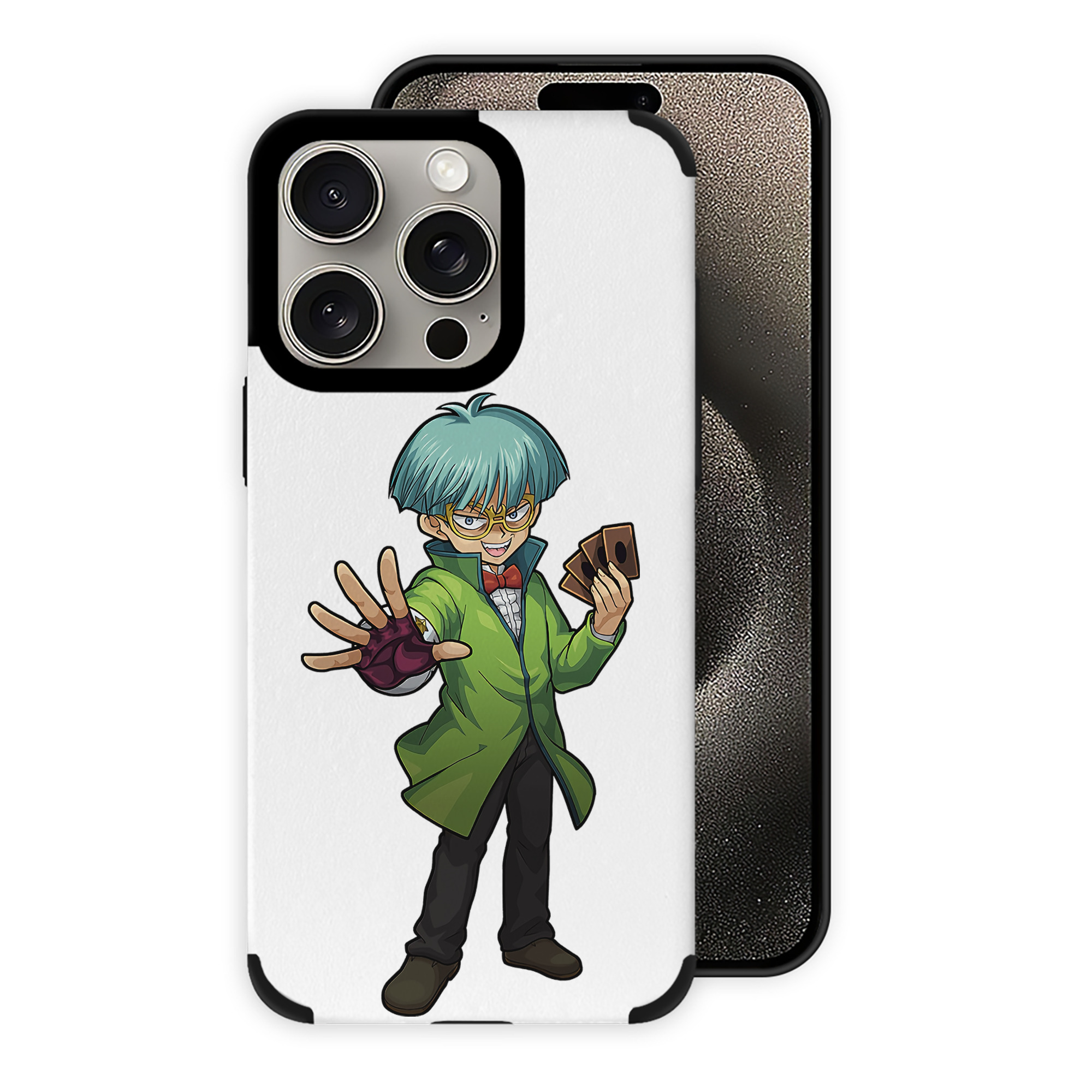 遊☆戯☆王 Yu-Gi-Oh! 【iPhone15ProMax対応】 PUレザー スマホケース 耐衝撃＆黄変防止