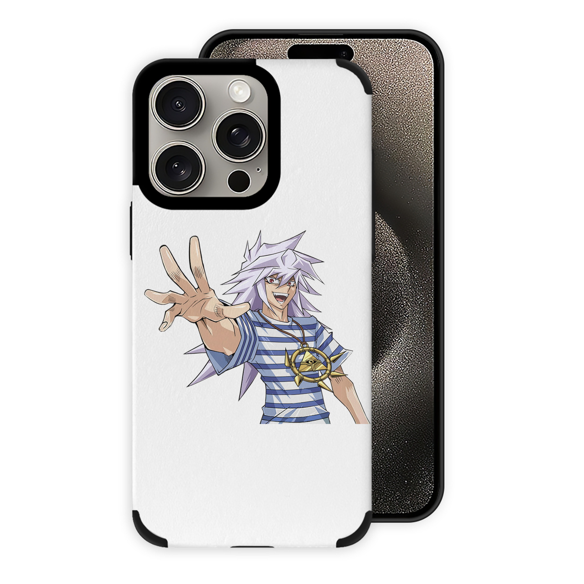 （画像用） 遊☆戯☆王 Yu-Gi-Oh! 【iPhone15ProMax対応】 PUレザー スマホケース 耐衝撃＆黄変防止