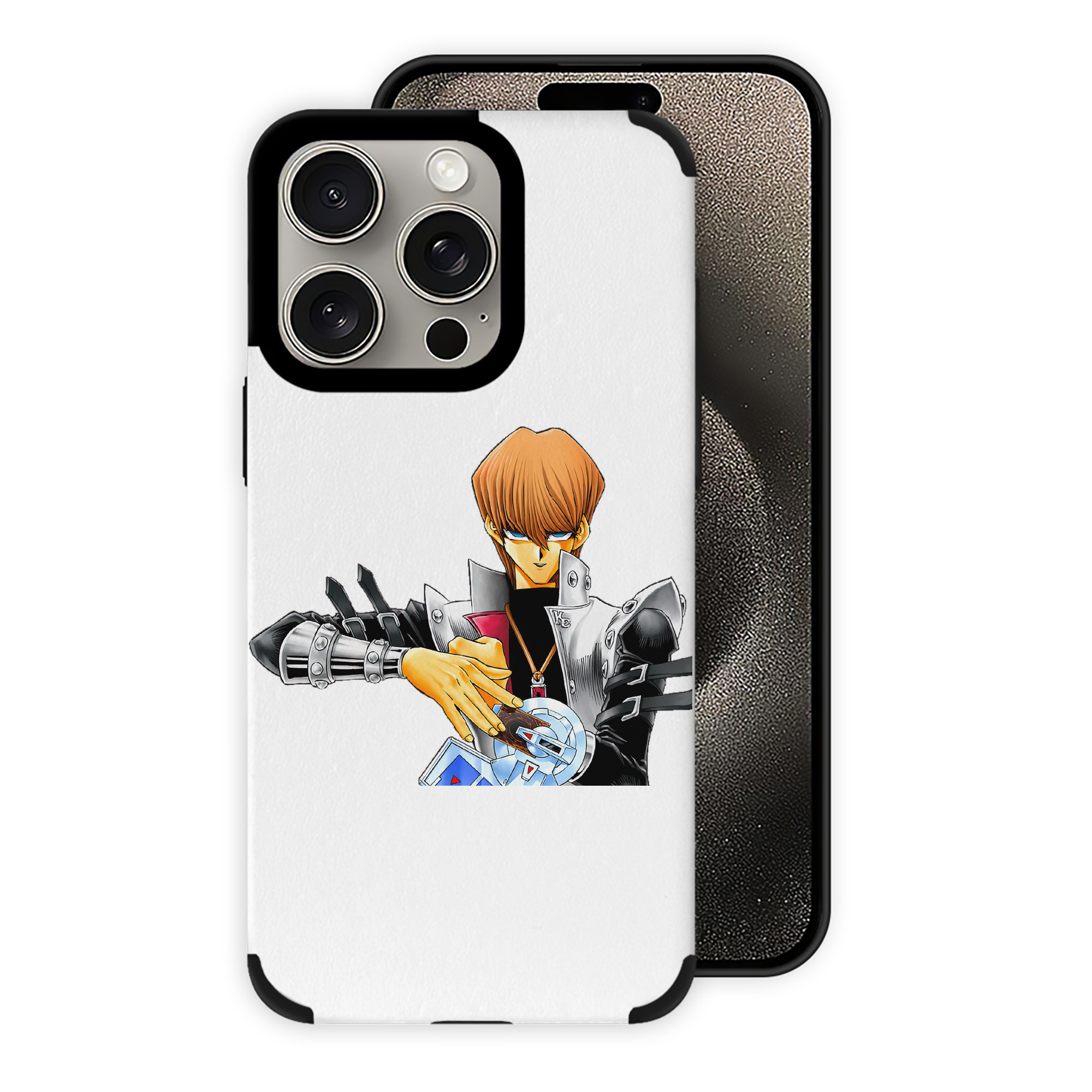 （画像用） 遊☆戯☆王 Yu-Gi-Oh! 【iPhone15ProMax対応】 PUレザー スマホケース 耐衝撃＆黄変防止