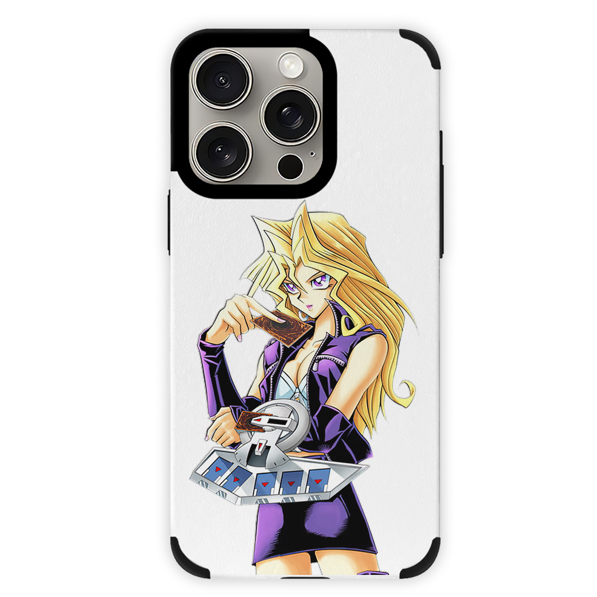 遊☆戯☆王 Yu-Gi-Oh! 【iPhone15ProMax対応】 PUレザー スマホケース 耐衝撃＆黄変防止