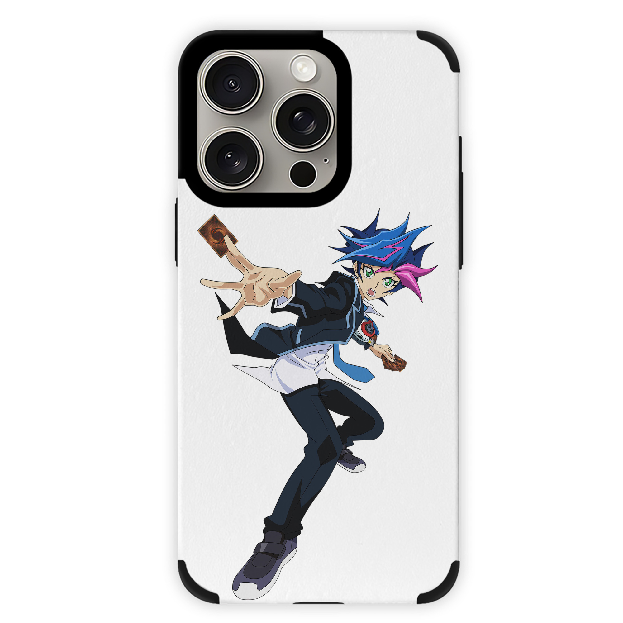 （画像用） 遊☆戯☆王 Yu-Gi-Oh! 【iPhone15ProMax対応】 PUレザー スマホケース 耐衝撃＆黄変防止
