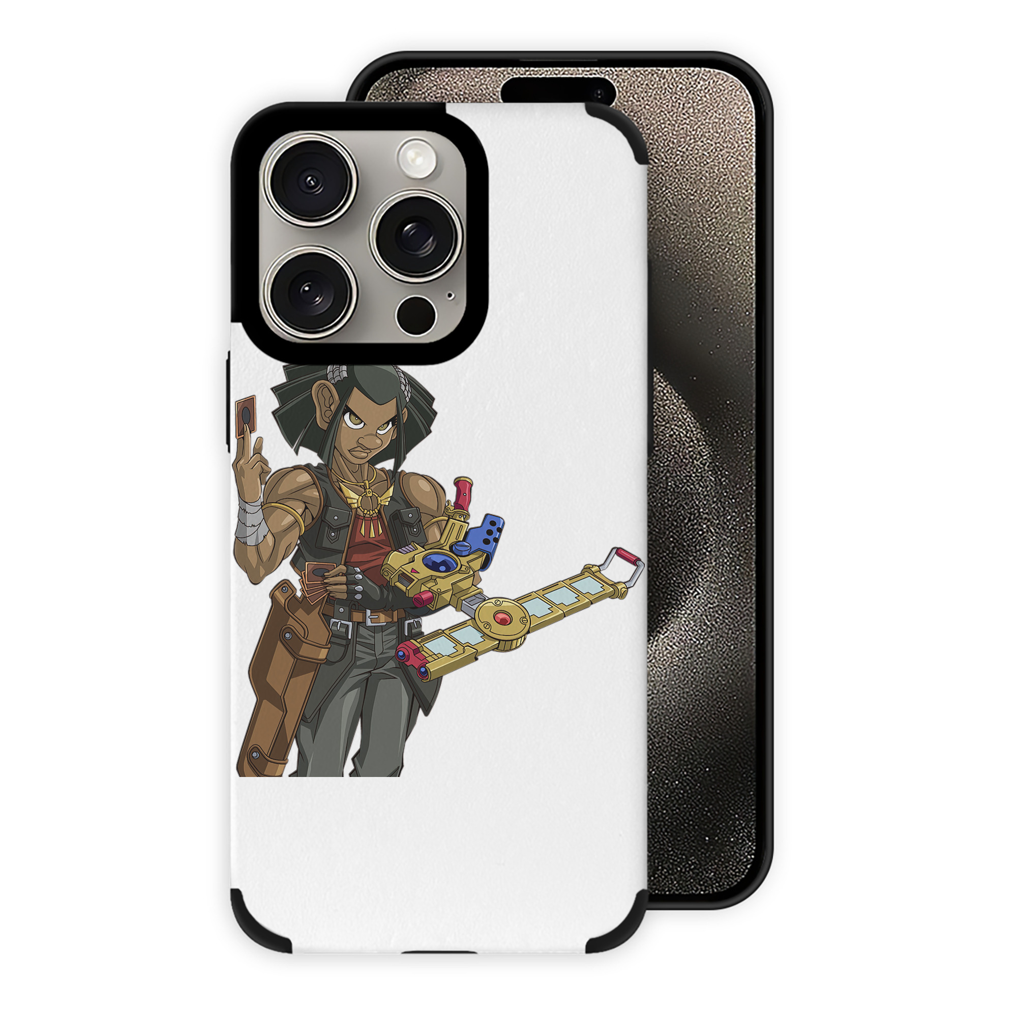 （画像用） 遊☆戯☆王 Yu-Gi-Oh! 【iPhone15ProMax対応】 PUレザー スマホケース 耐衝撃＆黄変防止