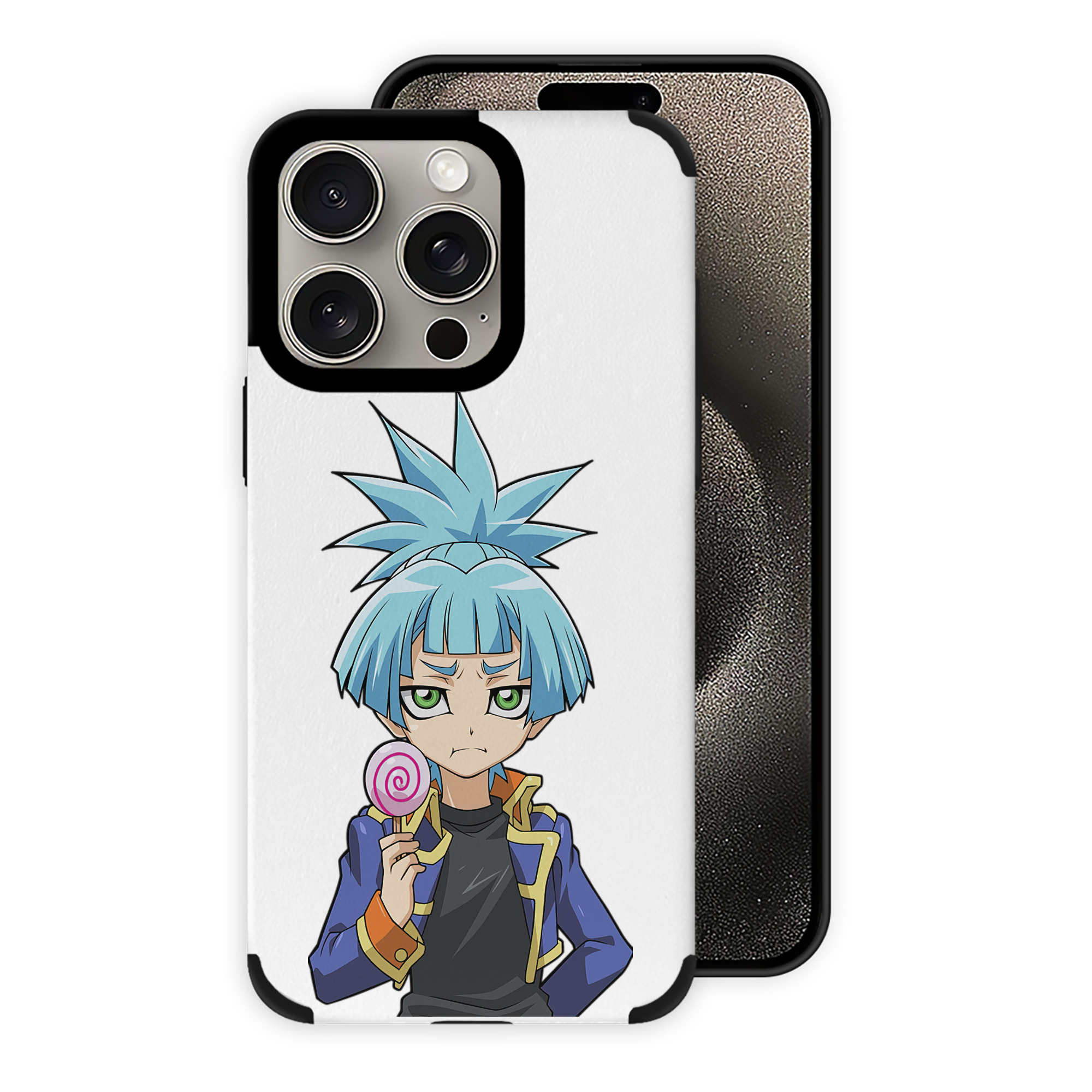 （画像用） 遊☆戯☆王 Yu-Gi-Oh! 【iPhone15ProMax対応】 PUレザー スマホケース 耐衝撃＆黄変防止
