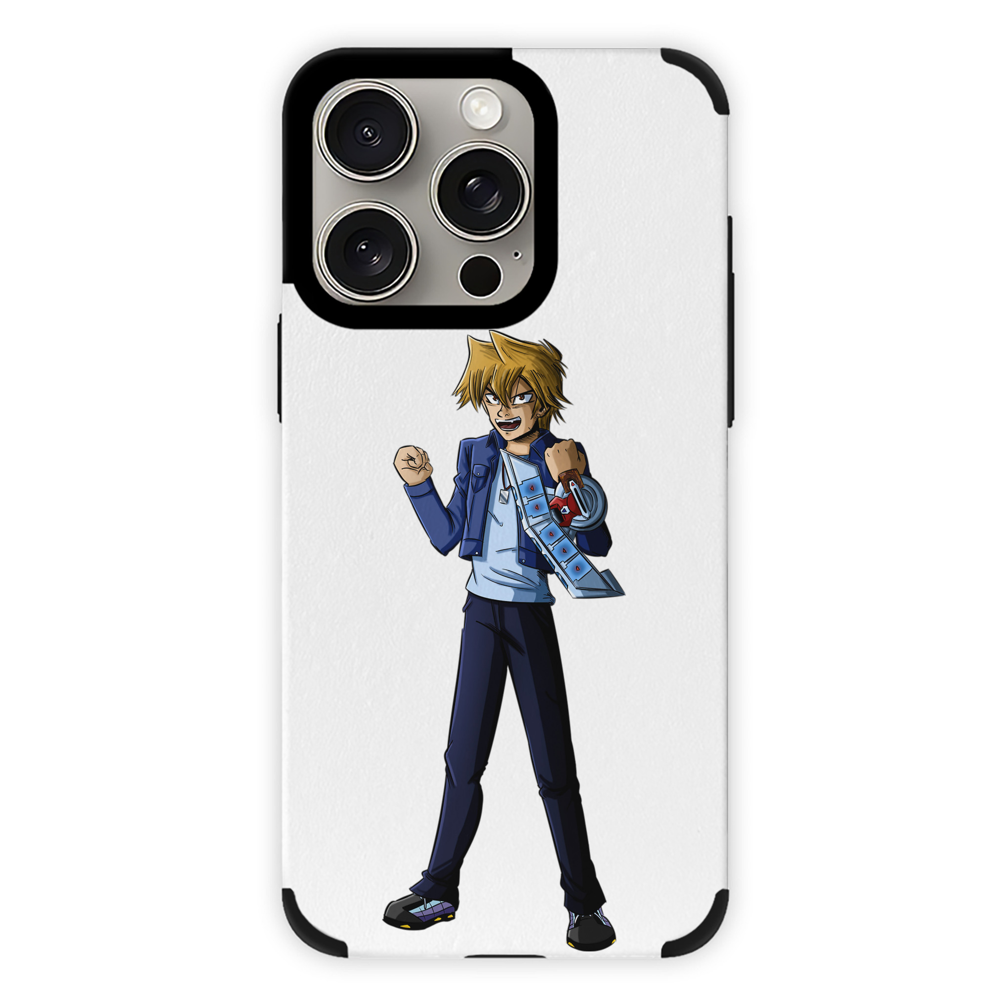 遊☆戯☆王 Yu-Gi-Oh! 【iPhone15ProMax対応】 PUレザー スマホケース 耐衝撃＆黄変防止