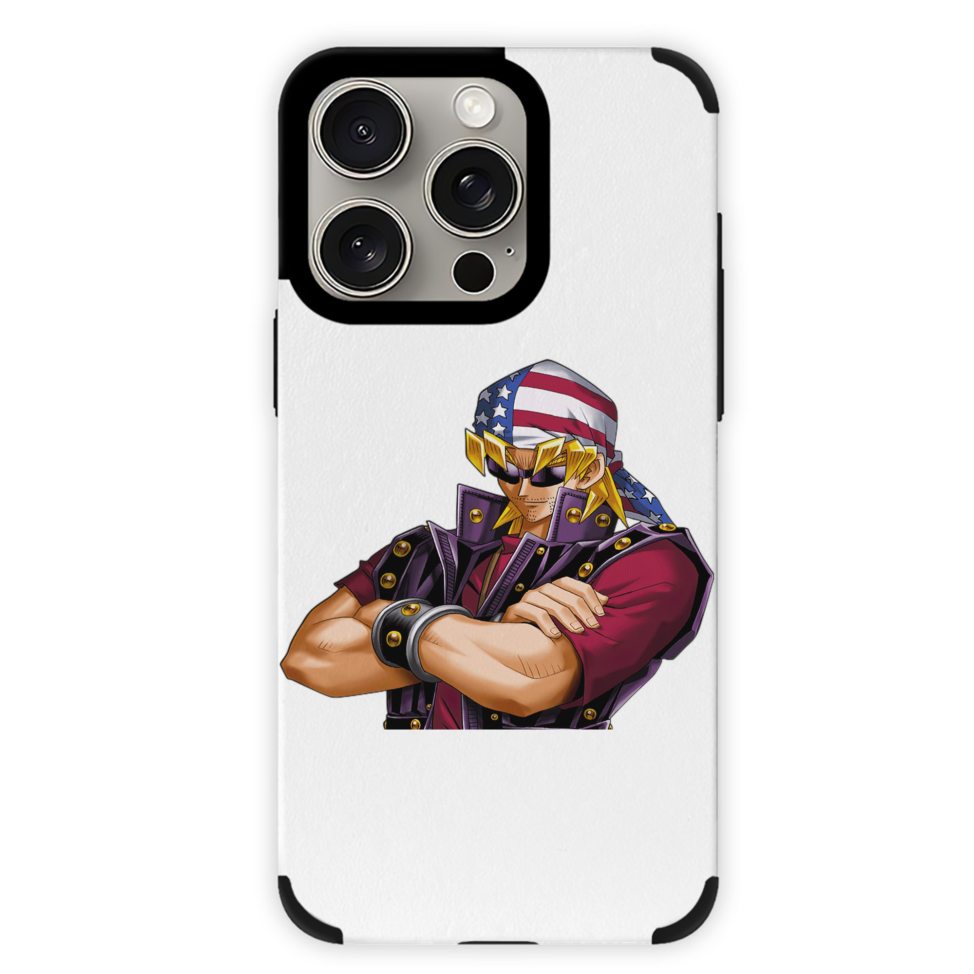 遊☆戯☆王 Yu-Gi-Oh! 【iPhone15ProMax対応】 PUレザー スマホケース 耐衝撃＆黄変防止