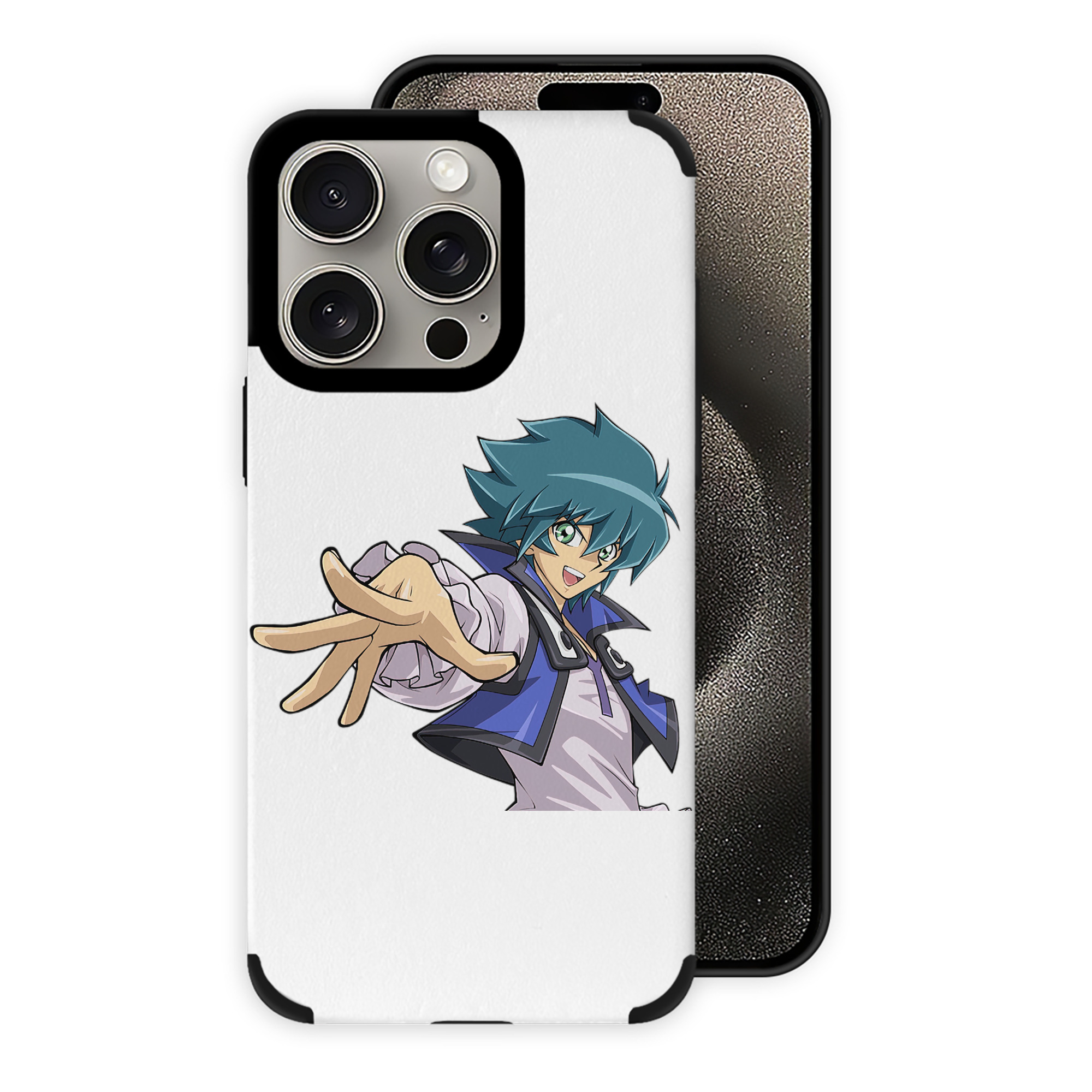 （画像用） 遊☆戯☆王 Yu-Gi-Oh! 【iPhone15ProMax対応】 PUレザー スマホケース 耐衝撃＆黄変防止