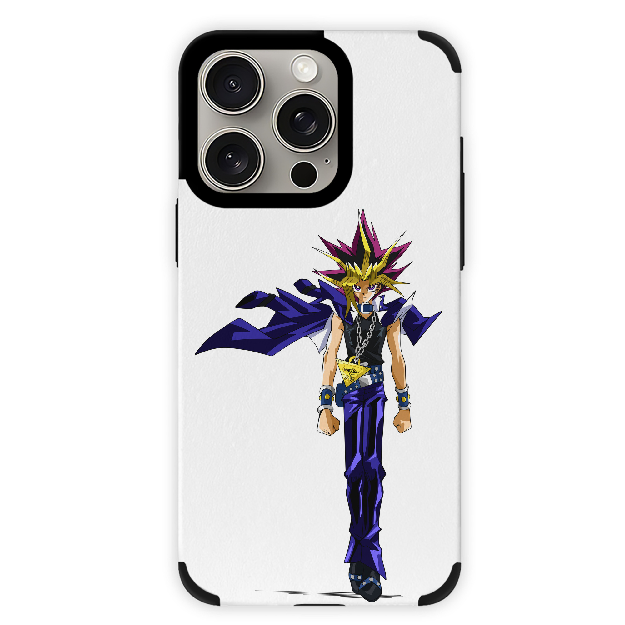 遊☆戯☆王 Yu-Gi-Oh! 【iPhone15ProMax対応】 PUレザー スマホケース 耐衝撃＆黄変防止