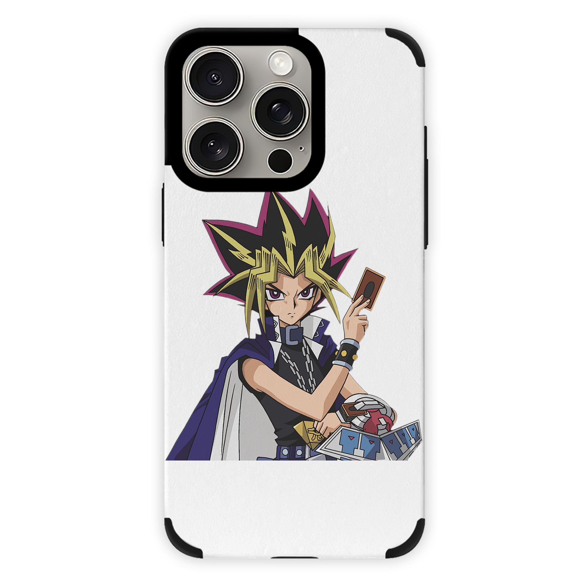 遊☆戯☆王 Yu-Gi-Oh! 【iPhone15ProMax対応】 PUレザー スマホケース 耐衝撃＆黄変防止
