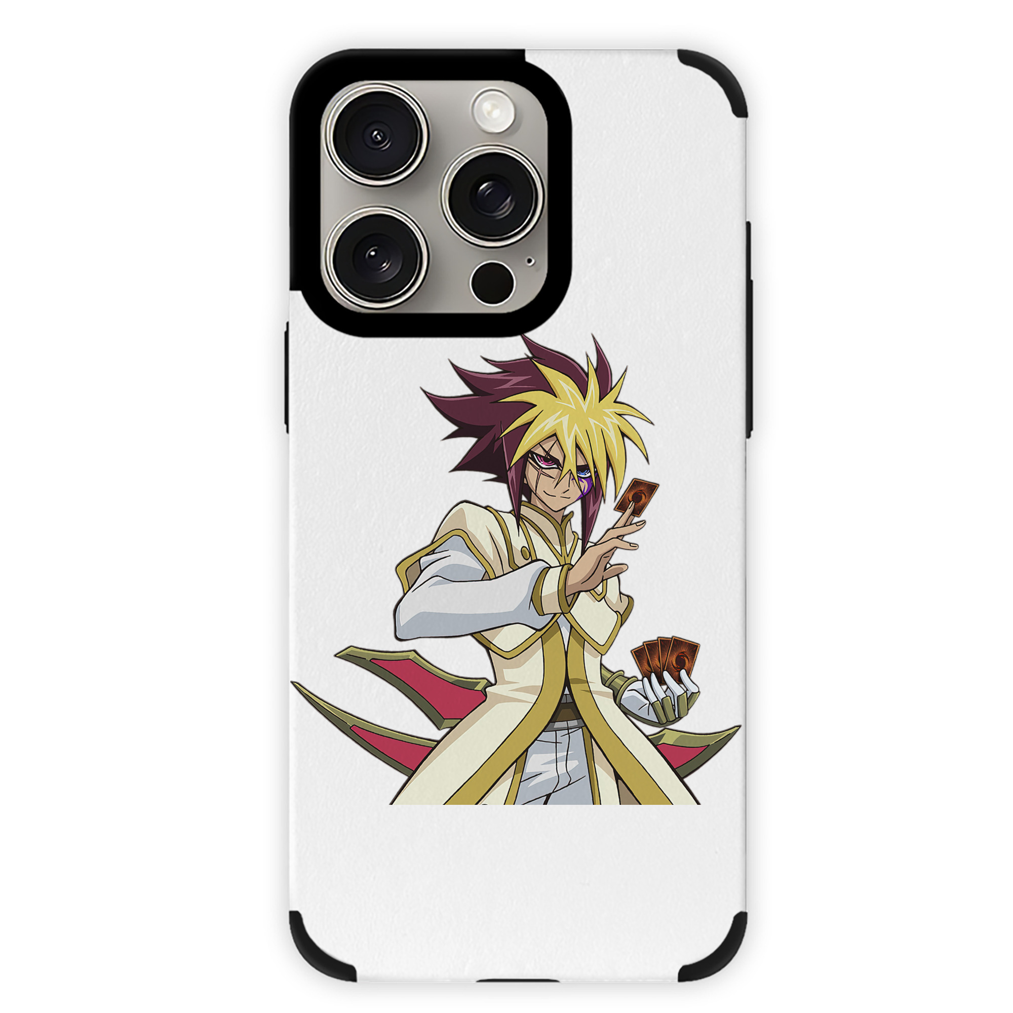 遊☆戯☆王 Yu-Gi-Oh! 【iPhone15ProMax対応】 PUレザー スマホケース 耐衝撃＆黄変防止