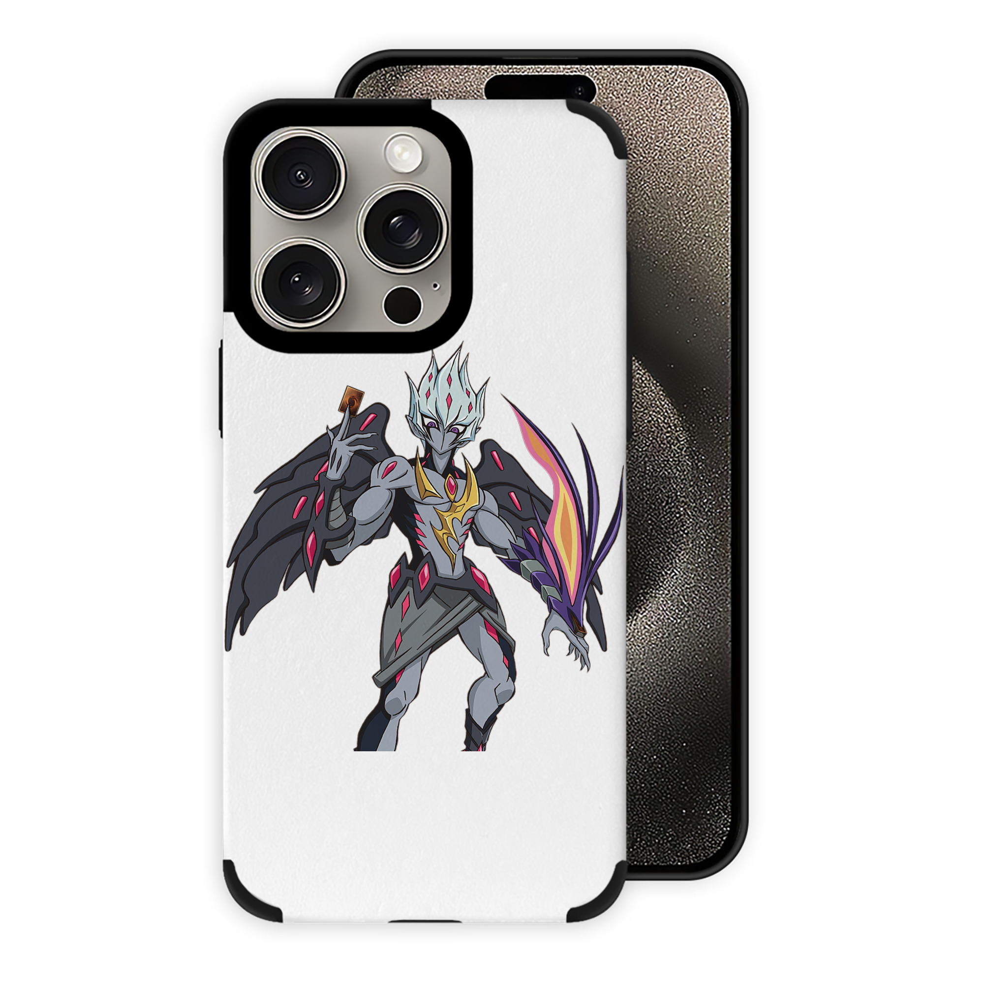 （画像用） 遊☆戯☆王 Yu-Gi-Oh! 【iPhone15ProMax対応】 PUレザー スマホケース 耐衝撃＆黄変防止