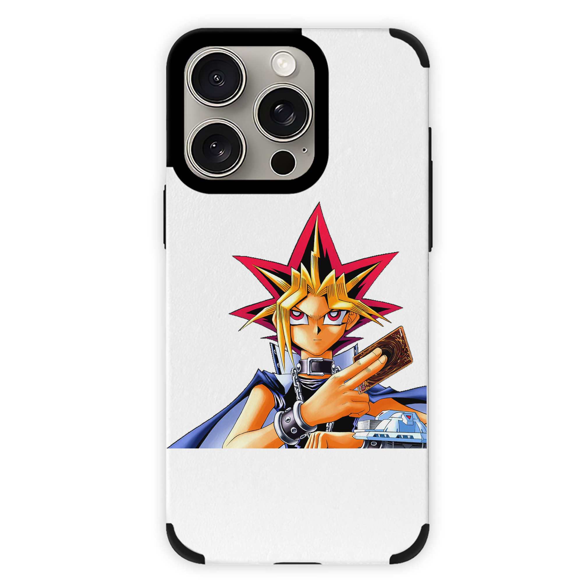 （画像用） 遊☆戯☆王 Yu-Gi-Oh! 【iPhone15ProMax対応】 PUレザー スマホケース 耐衝撃＆黄変防止