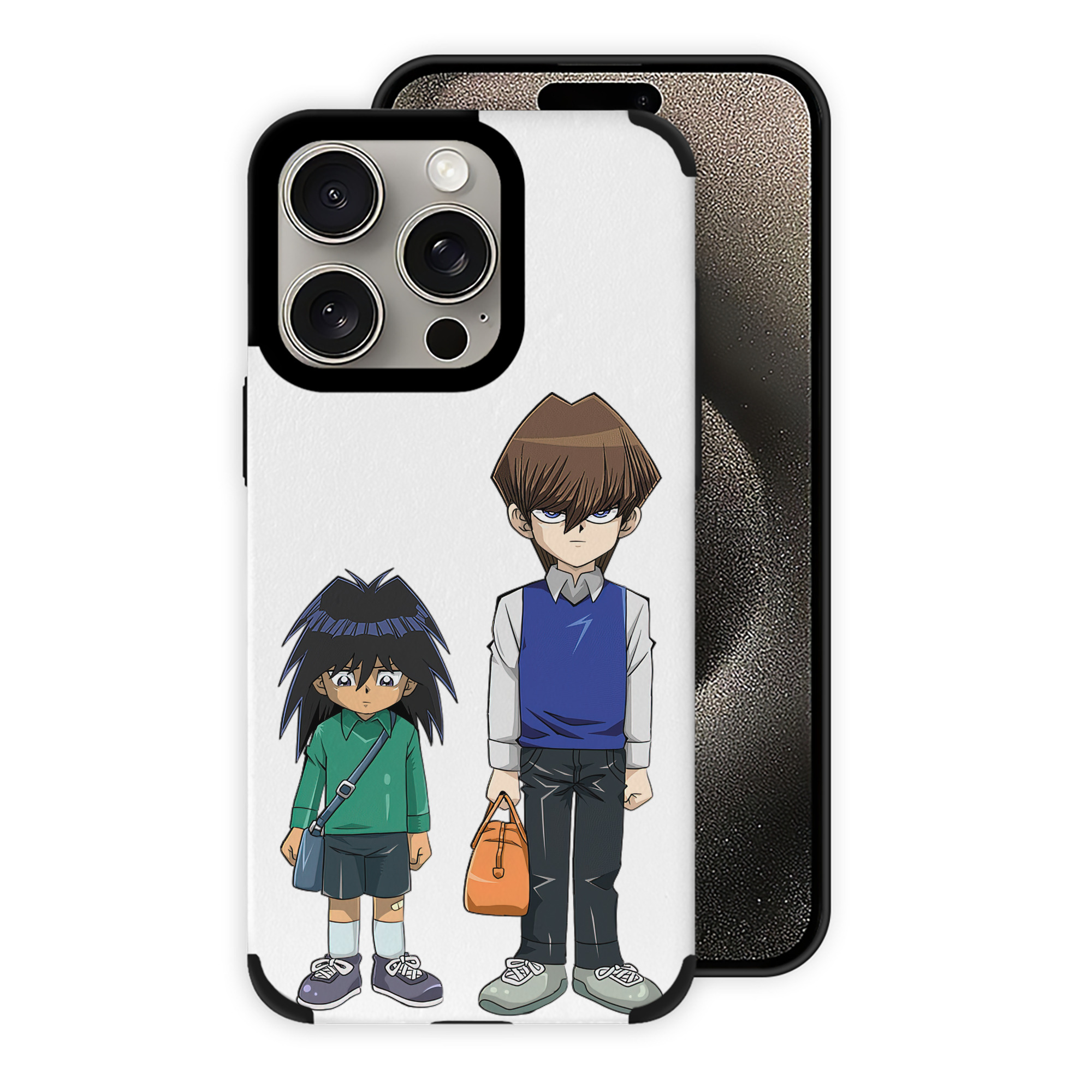 （画像用） 遊☆戯☆王 Yu-Gi-Oh! 【iPhone15ProMax対応】 PUレザー スマホケース 耐衝撃＆黄変防止