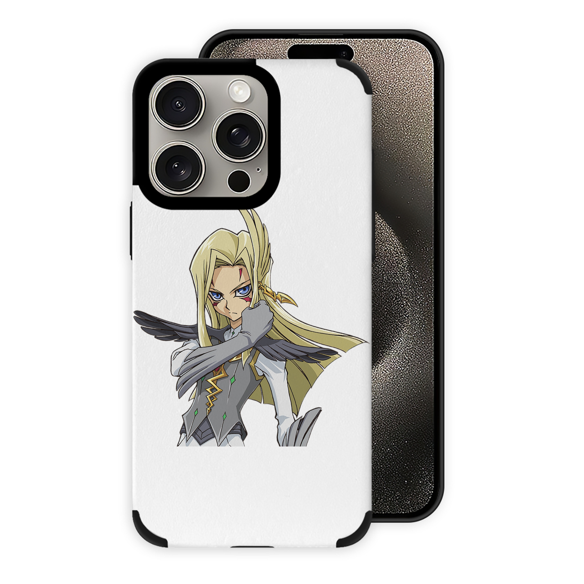 （画像用） 遊☆戯☆王 Yu-Gi-Oh! 【iPhone15ProMax対応】 PUレザー スマホケース 耐衝撃＆黄変防止