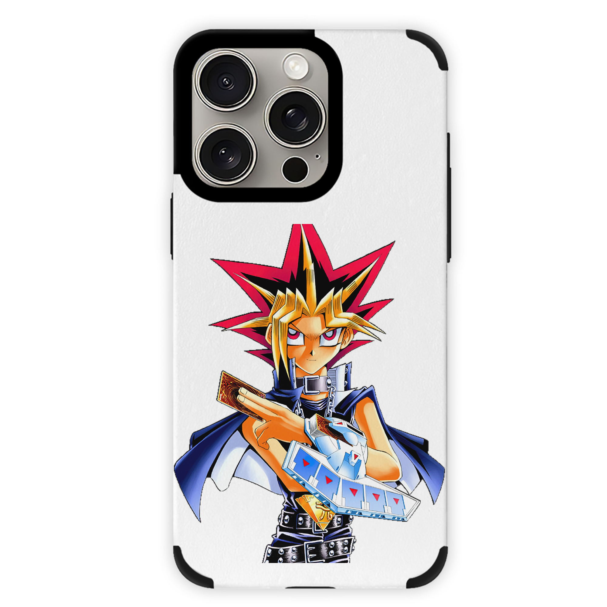 遊☆戯☆王 Yu-Gi-Oh! 【iPhone15ProMax対応】 PUレザー スマホケース 耐衝撃＆黄変防止