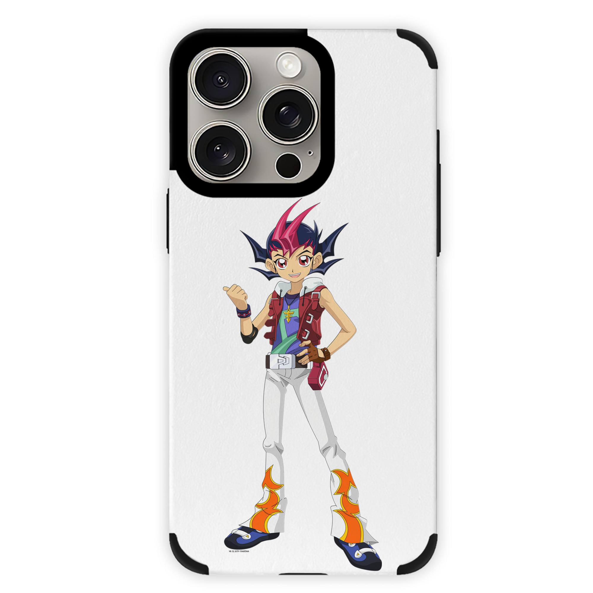 遊☆戯☆王 Yu-Gi-Oh! 【iPhone15ProMax対応】 PUレザー スマホケース 耐衝撃＆黄変防止