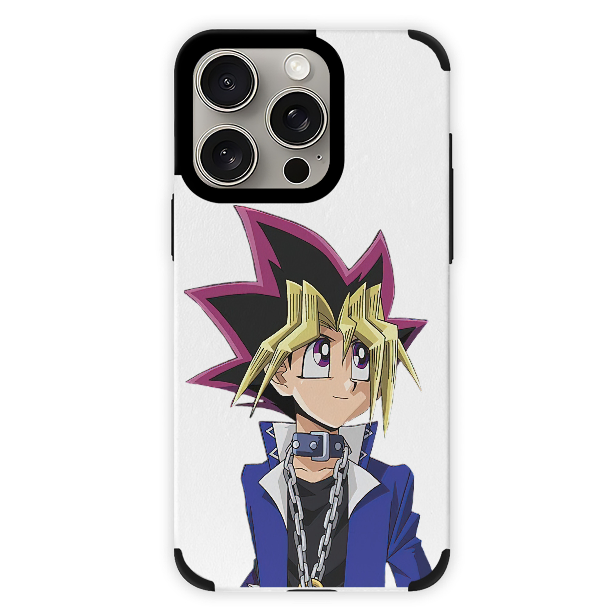 遊☆戯☆王 Yu-Gi-Oh! 【iPhone15ProMax対応】 PUレザー スマホケース 耐衝撃＆黄変防止