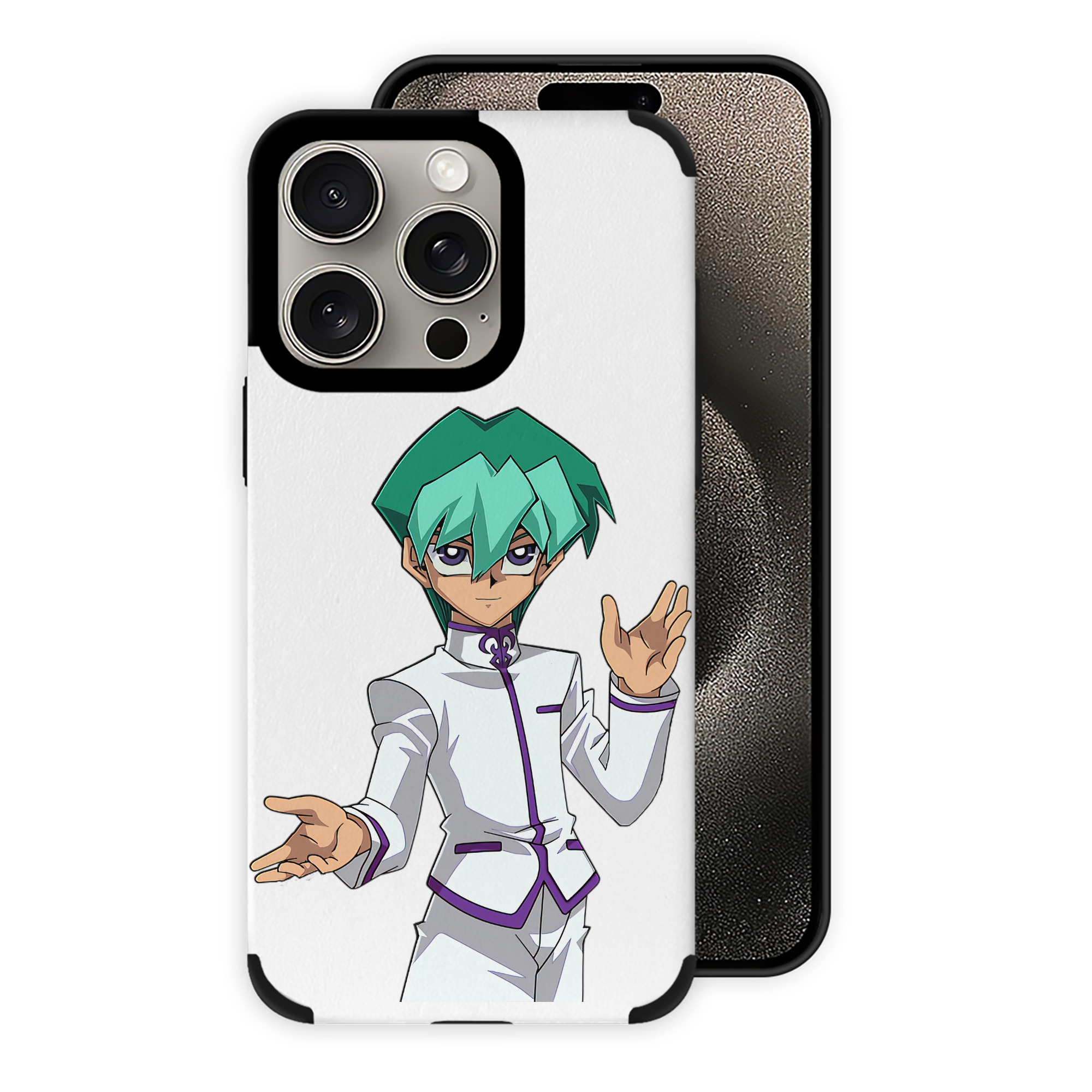（画像用） 遊☆戯☆王 Yu-Gi-Oh! 【iPhone15ProMax対応】 PUレザー スマホケース 耐衝撃＆黄変防止