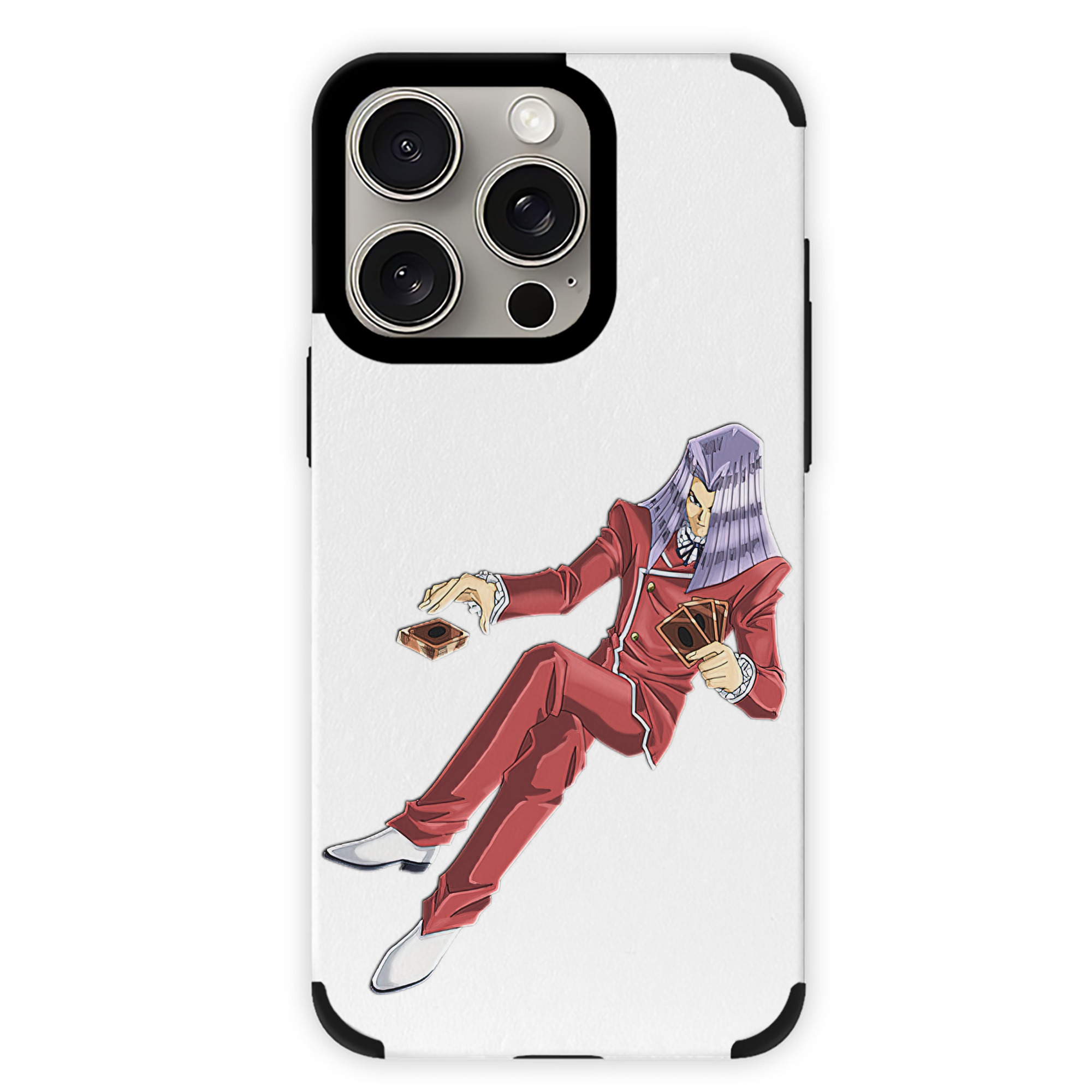 遊☆戯☆王 Yu-Gi-Oh! 【iPhone15ProMax対応】 PUレザー スマホケース 耐衝撃＆黄変防止