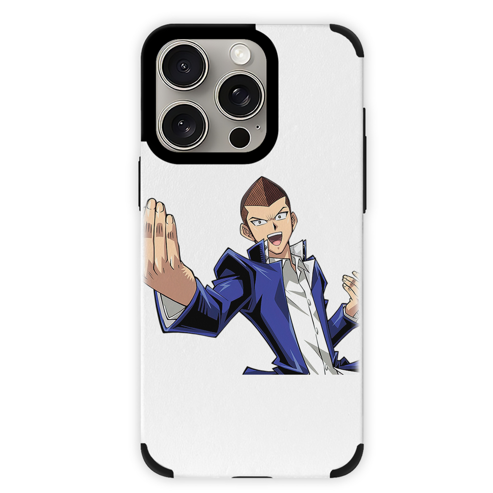 遊☆戯☆王 Yu-Gi-Oh! 【iPhone15ProMax対応】 PUレザー スマホケース 耐衝撃＆黄変防止