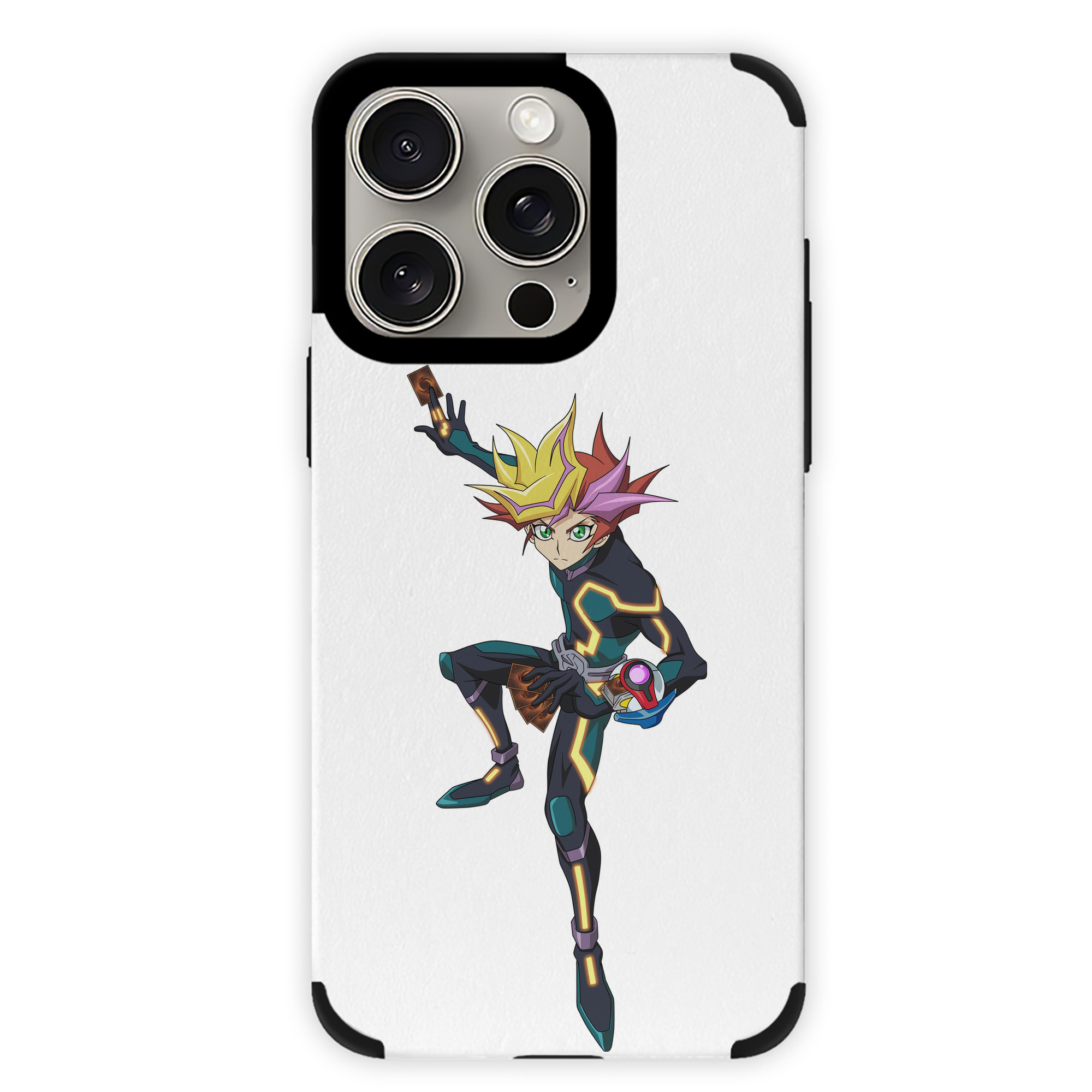 遊☆戯☆王 Yu-Gi-Oh! 【iPhone15ProMax対応】 PUレザー スマホケース 耐衝撃＆黄変防止