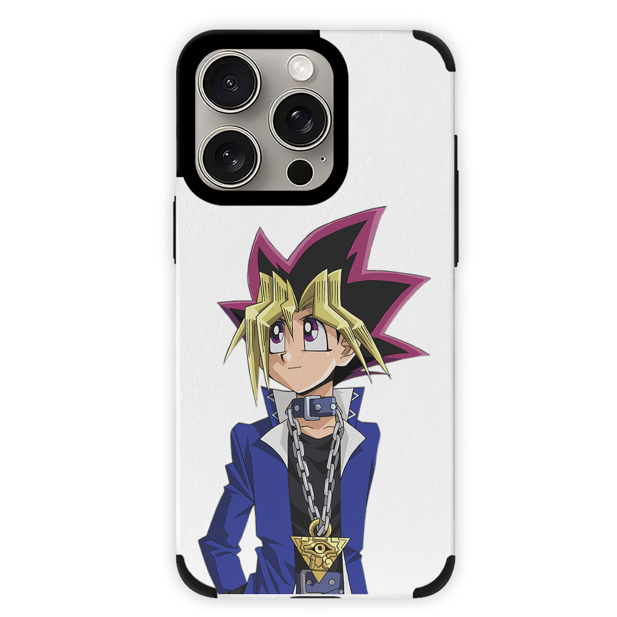 （画像用） 遊☆戯☆王 Yu-Gi-Oh! 【iPhone15ProMax対応】 PUレザー スマホケース 耐衝撃＆黄変防止
