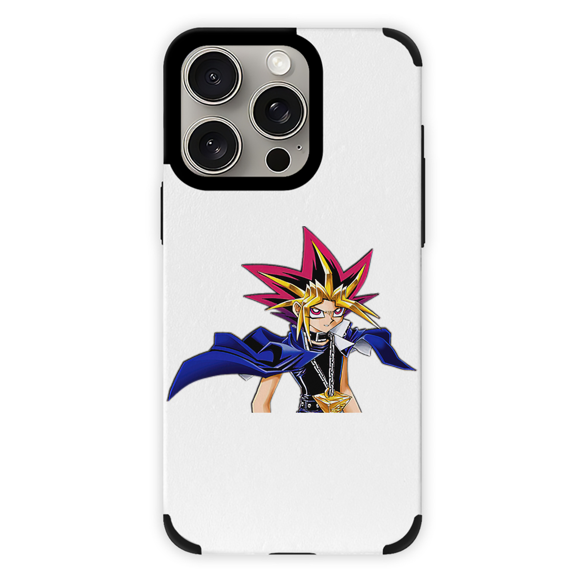 遊☆戯☆王 Yu-Gi-Oh! 【iPhone15ProMax対応】 PUレザー スマホケース 耐衝撃＆黄変防止