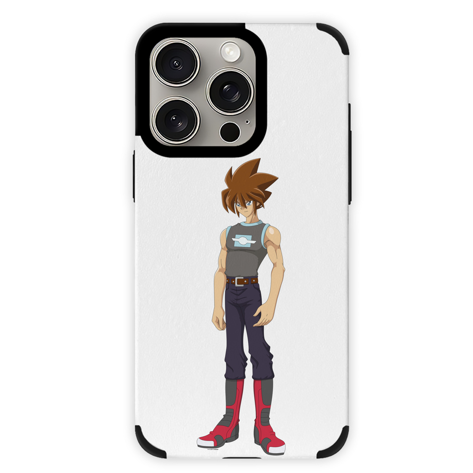 遊☆戯☆王 Yu-Gi-Oh! 【iPhone15ProMax対応】 PUレザー スマホケース 耐衝撃＆黄変防止