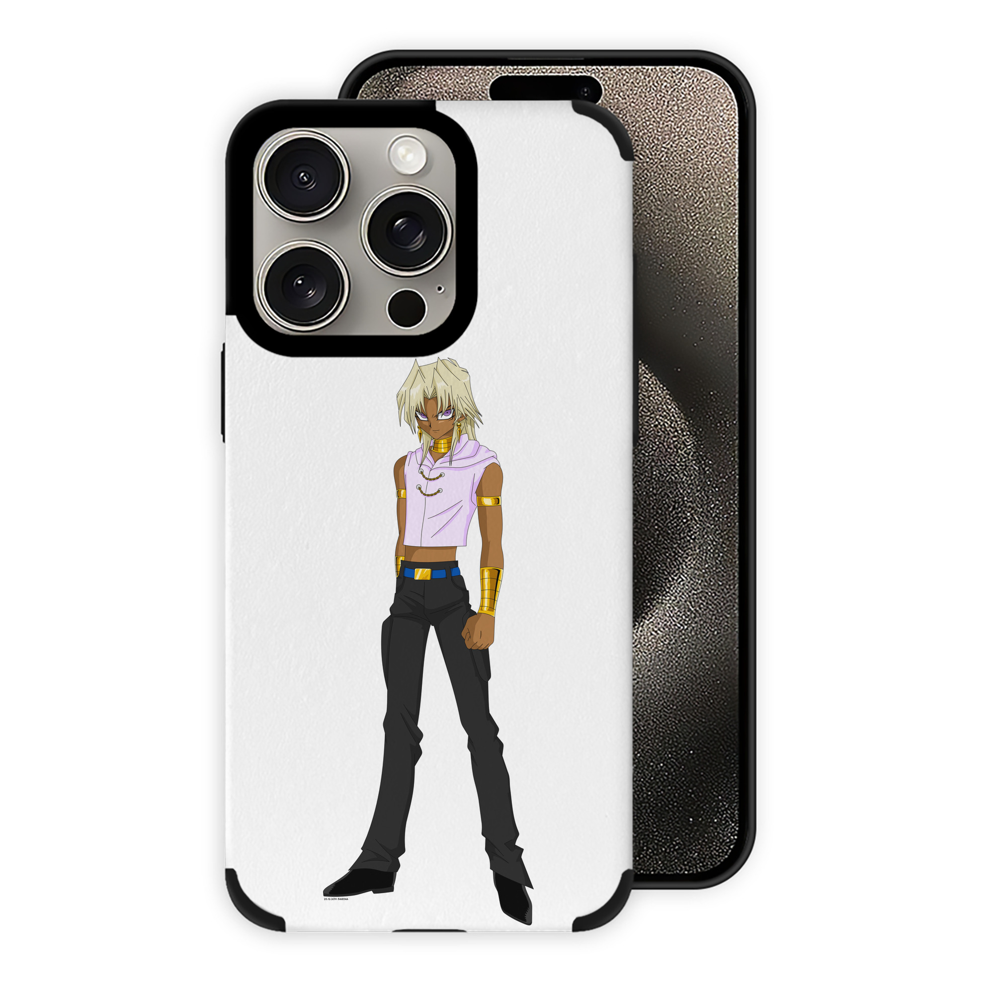 （画像用） 遊☆戯☆王 Yu-Gi-Oh! 【iPhone15ProMax対応】 PUレザー スマホケース 耐衝撃＆黄変防止