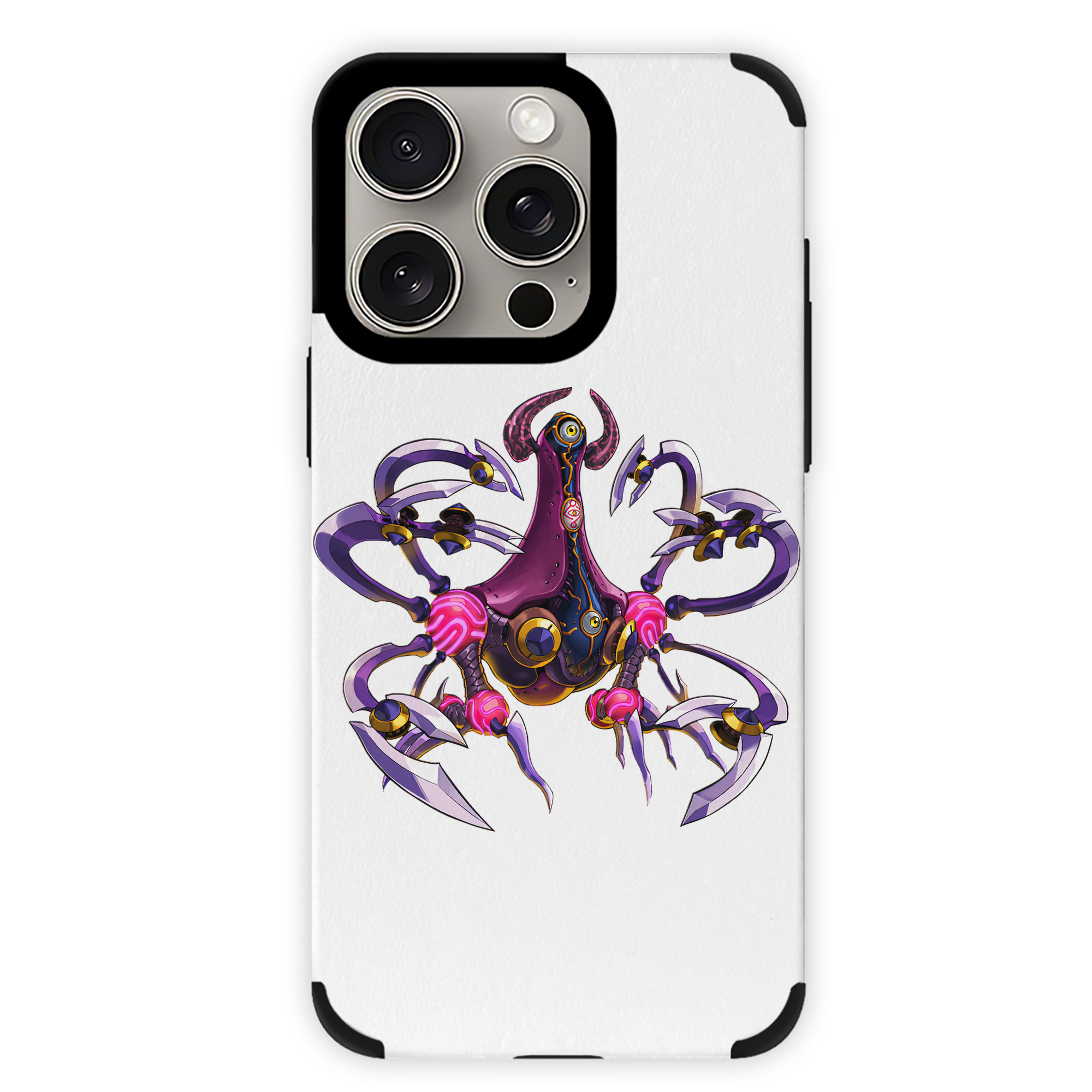 遊☆戯☆王 Yu-Gi-Oh! 【iPhone15ProMax対応】 PUレザー スマホケース 耐衝撃＆黄変防止
