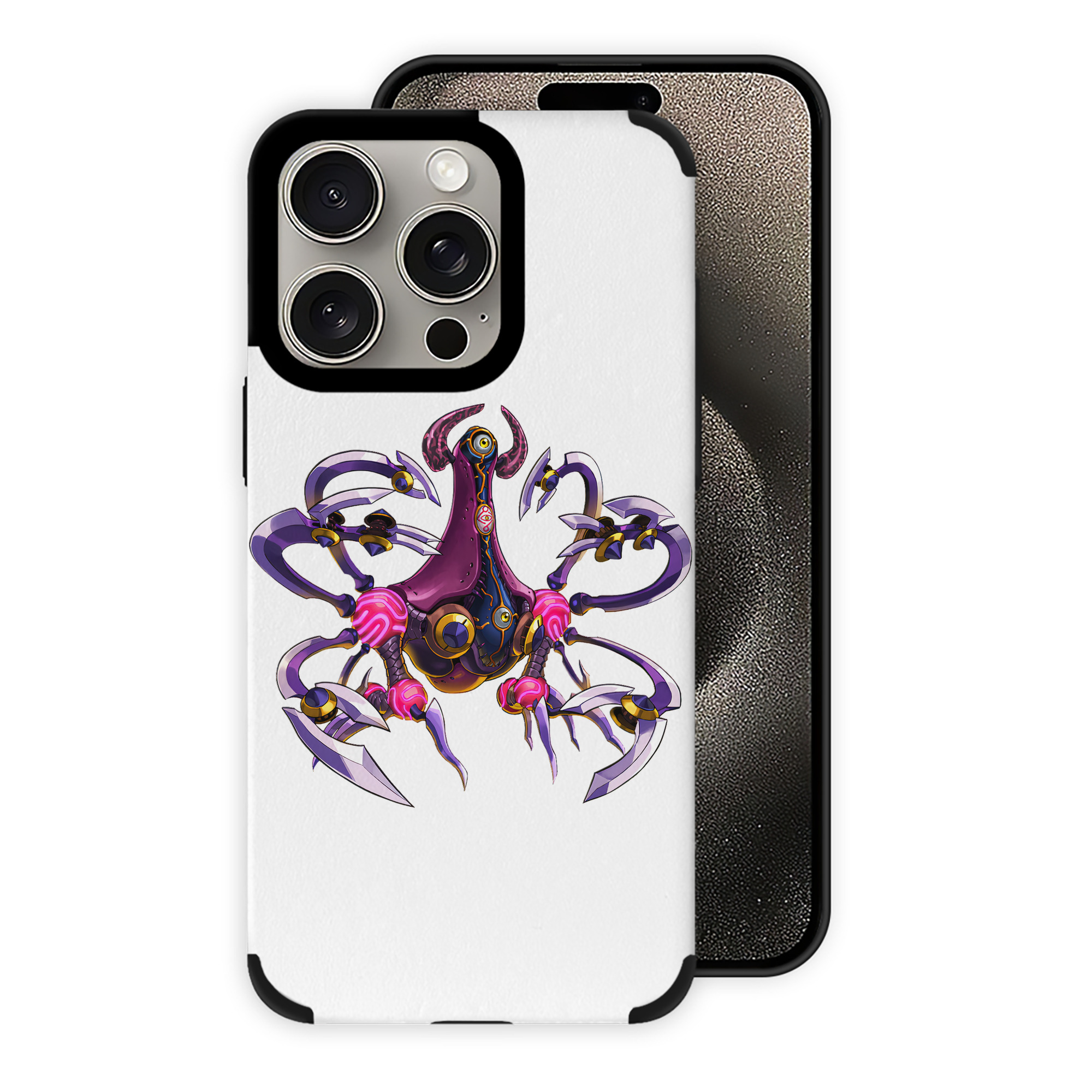 遊☆戯☆王 Yu-Gi-Oh! 【iPhone15ProMax対応】 PUレザー スマホケース 耐衝撃＆黄変防止