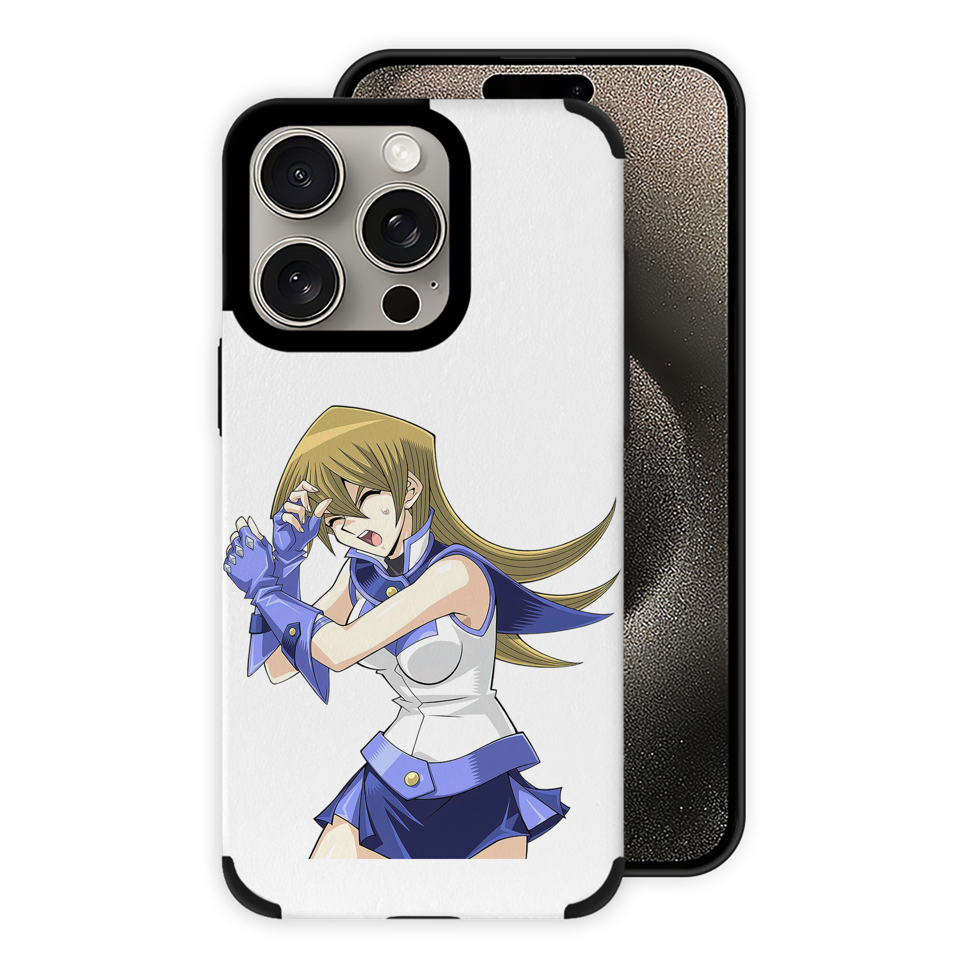 遊☆戯☆王 Yu-Gi-Oh! 【iPhone15ProMax対応】 PUレザー スマホケース 耐衝撃＆黄変防止